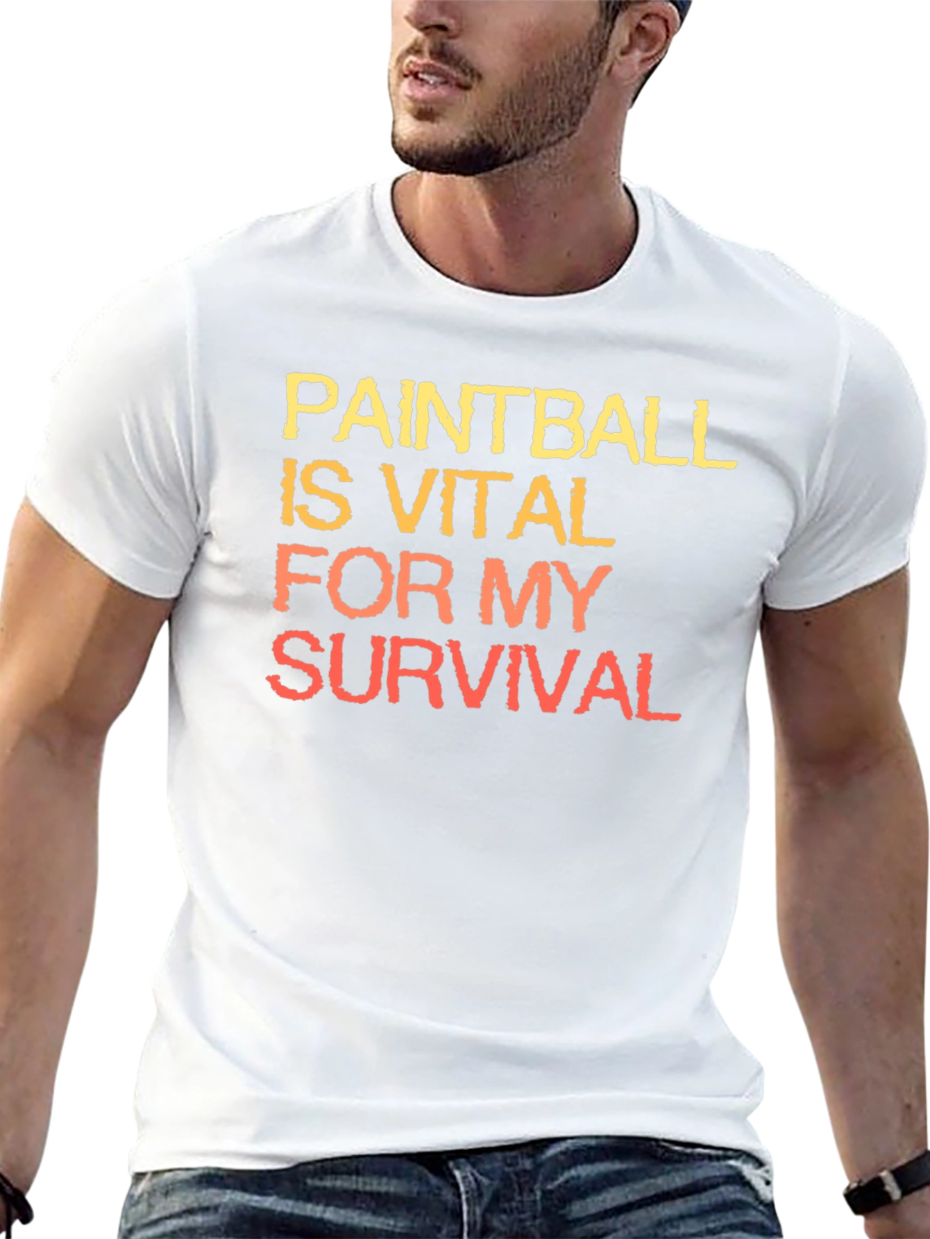Paintball Survival Graphic T-Shirt - Gamer Style