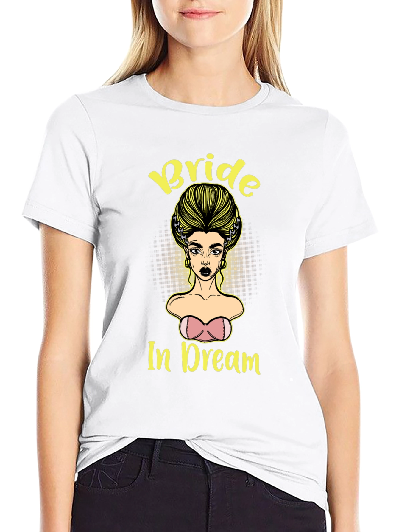Bride In Dream Graphic Tee - Unique Design