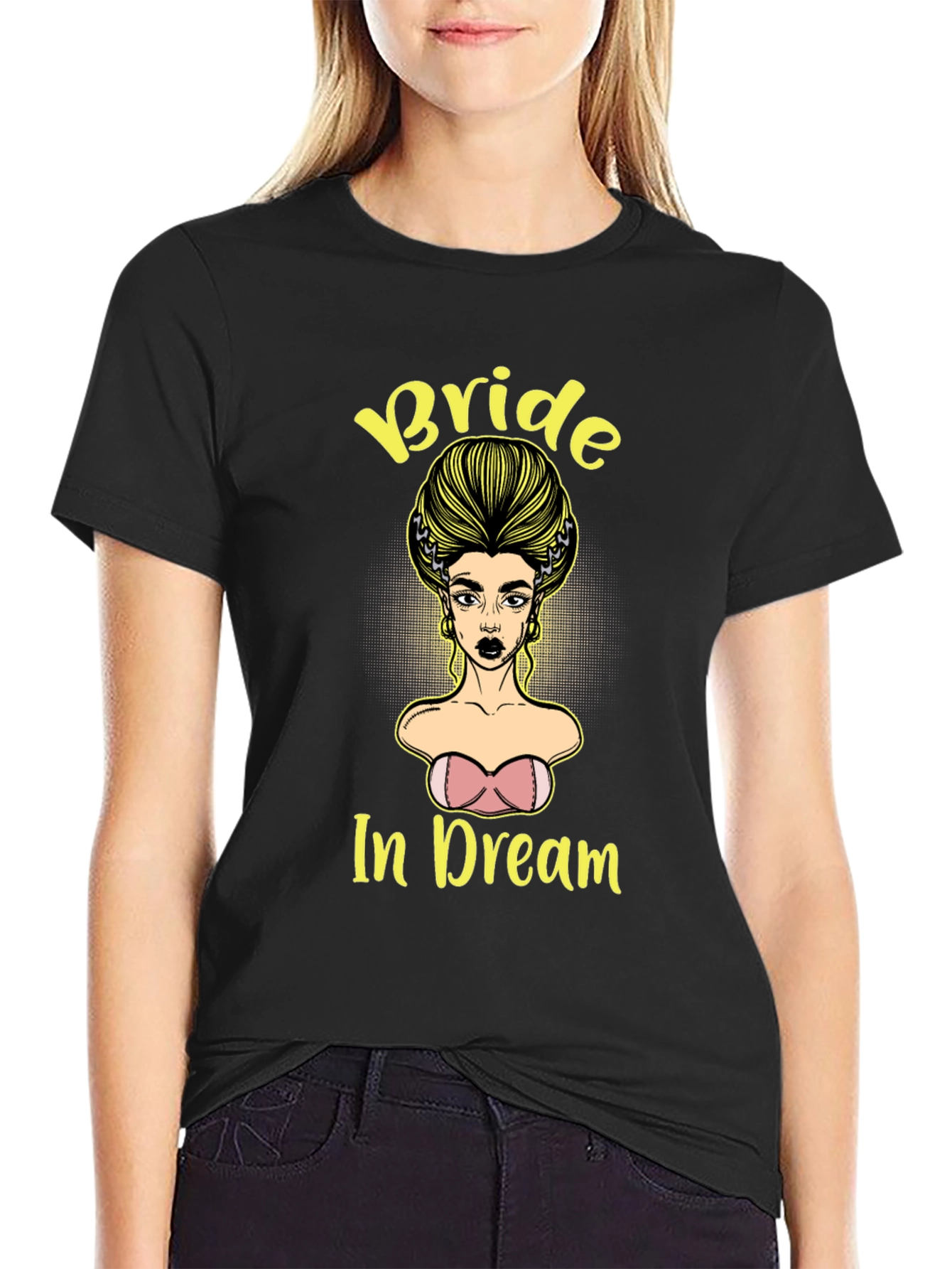 Bride In Dream Graphic Tee - Unique Design