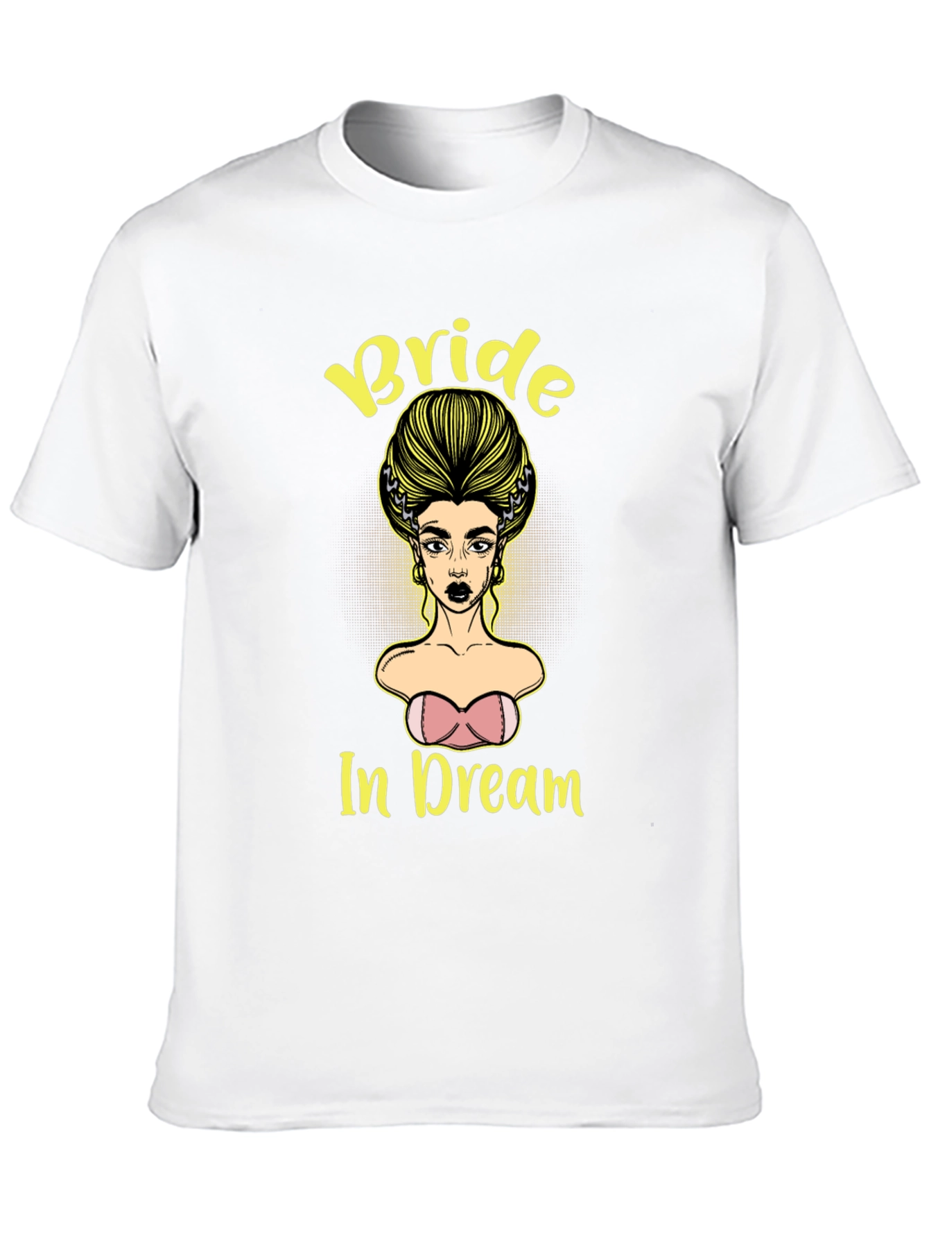 Bride In Dream Graphic Tee - Unique Design