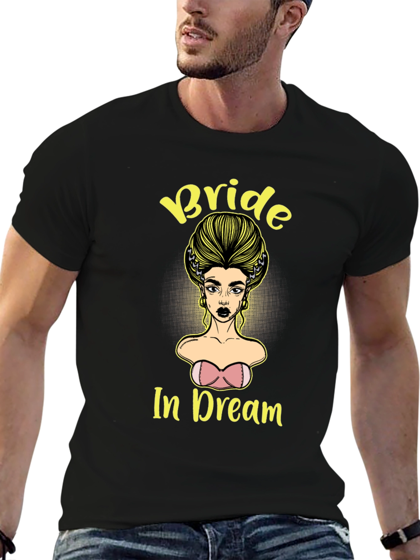 Bride In Dream Graphic Tee - Unique Design