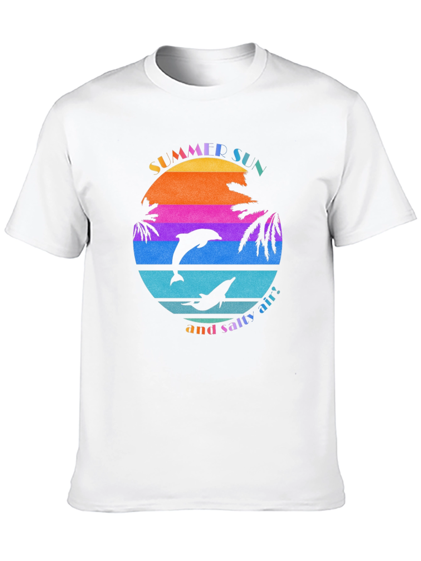 Summer Sun Dolphin Graphic Tee