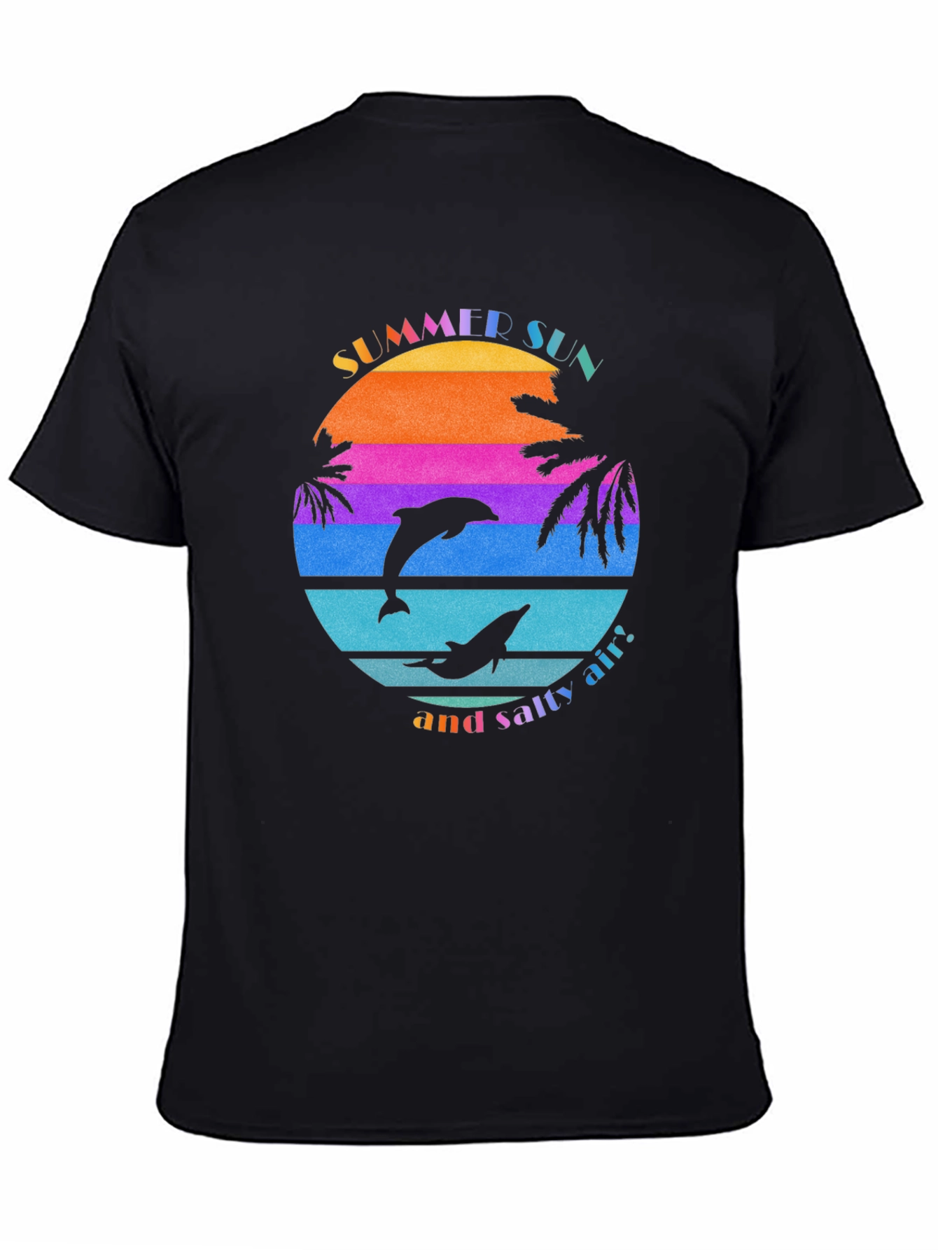 Summer Sun Dolphin Graphic Tee