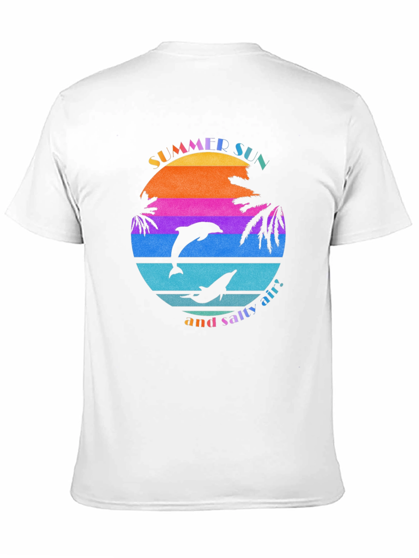 Summer Sun Dolphin Graphic Tee