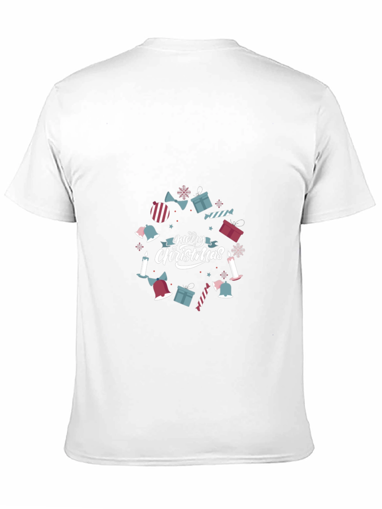 Festive Merry Christmas Graphic Tee - Holiday Style