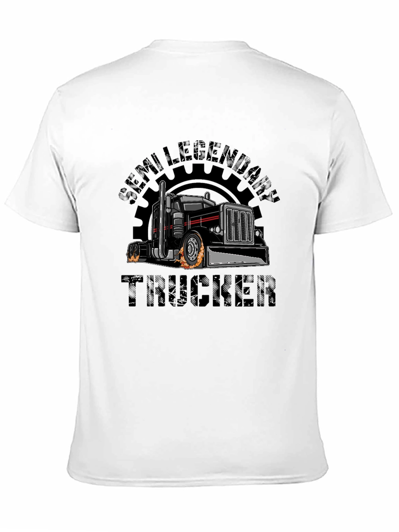 Semi Legendary Trucker Black T-Shirt