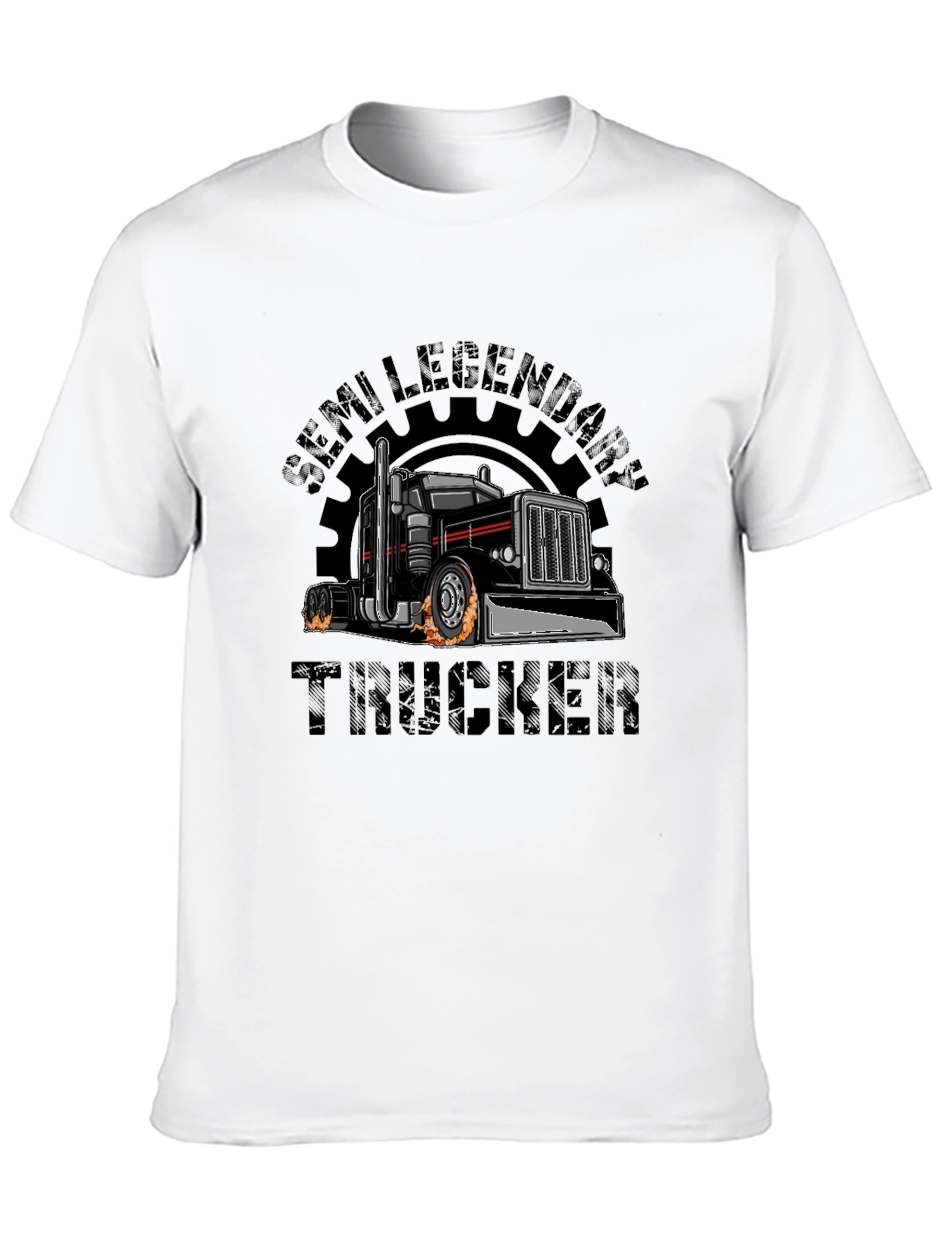 Semi Legendary Trucker Black T-Shirt