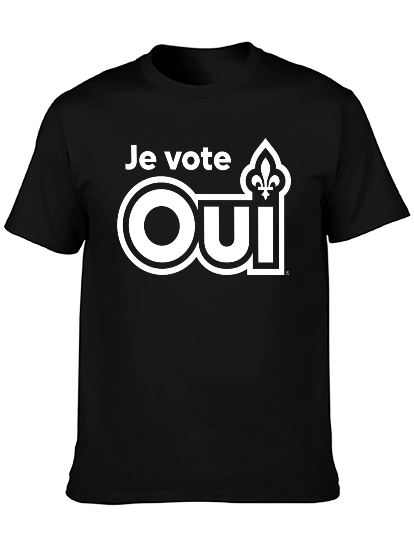 Je Vote Oui T-Shirt - Quebec Referendum Style