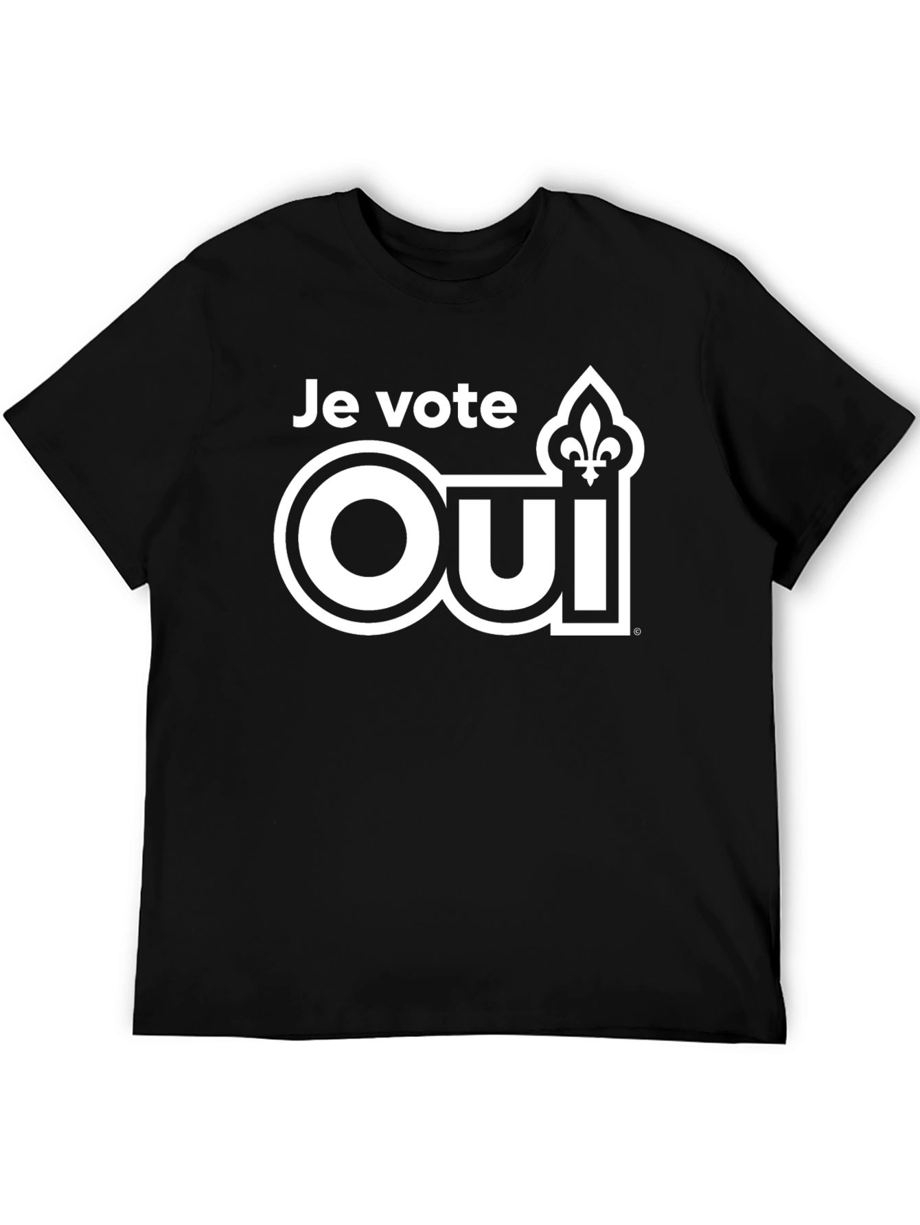 Je Vote Oui T-Shirt - Quebec Referendum Style