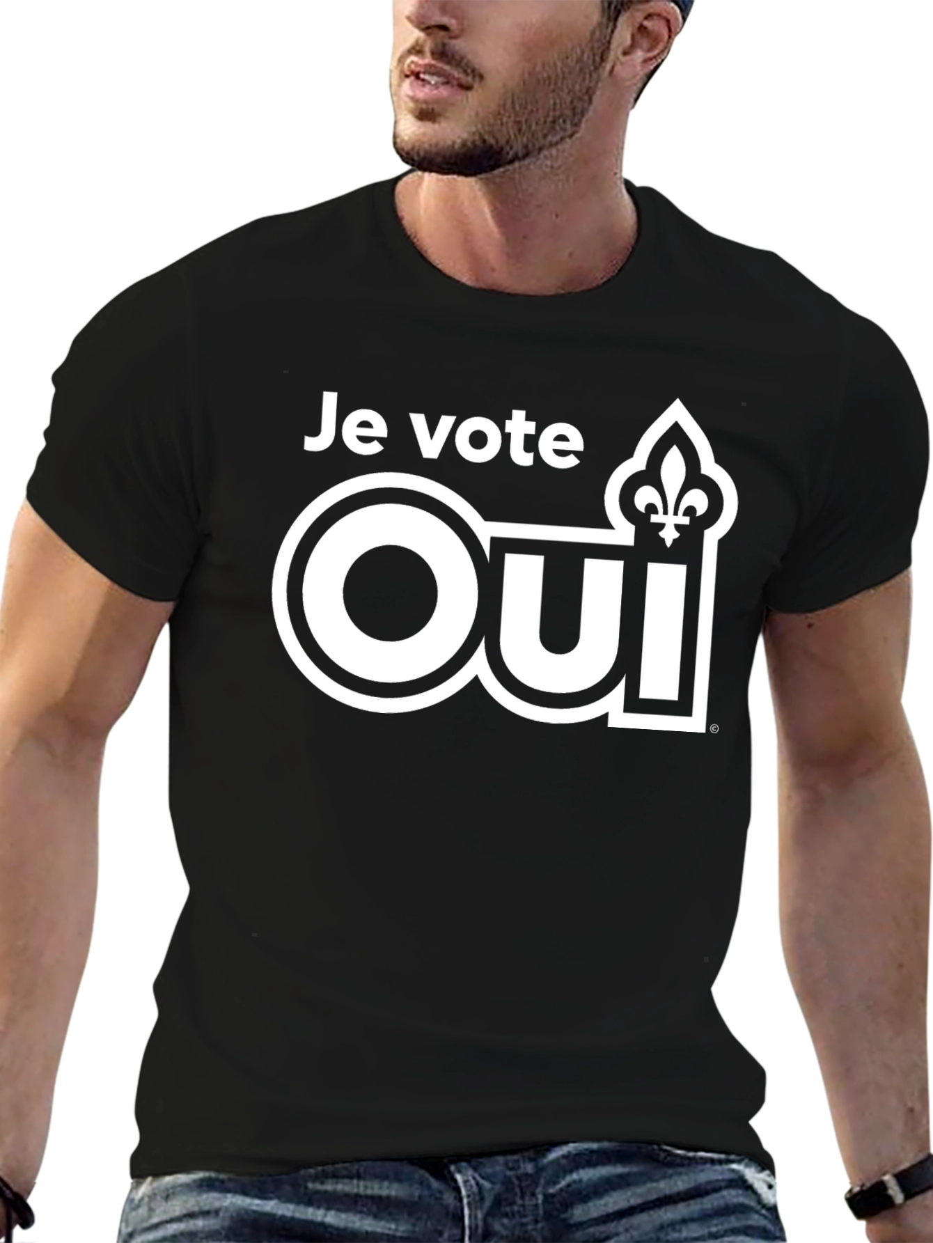 Je Vote Oui T-Shirt - Quebec Referendum Style