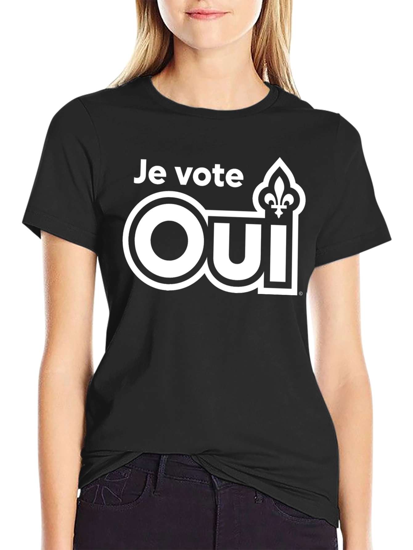 Je Vote Oui T-Shirt - Quebec Referendum Style