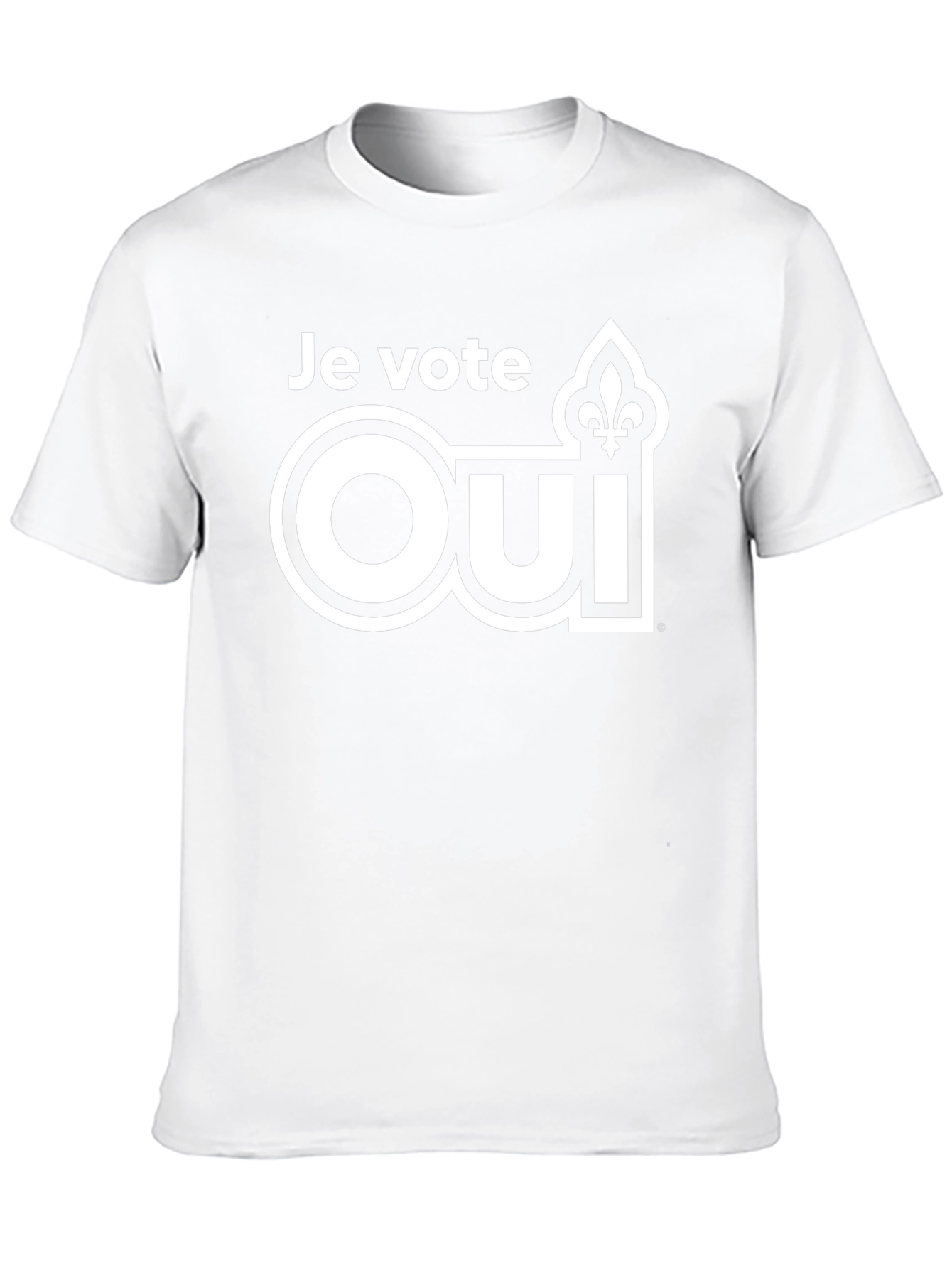Je Vote Oui T-Shirt - Quebec Referendum Style
