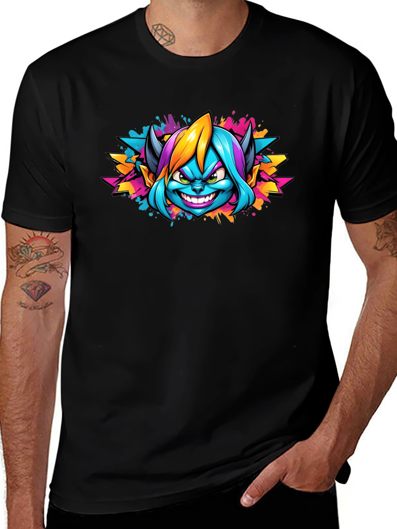 Cartoon Character T-Shirt