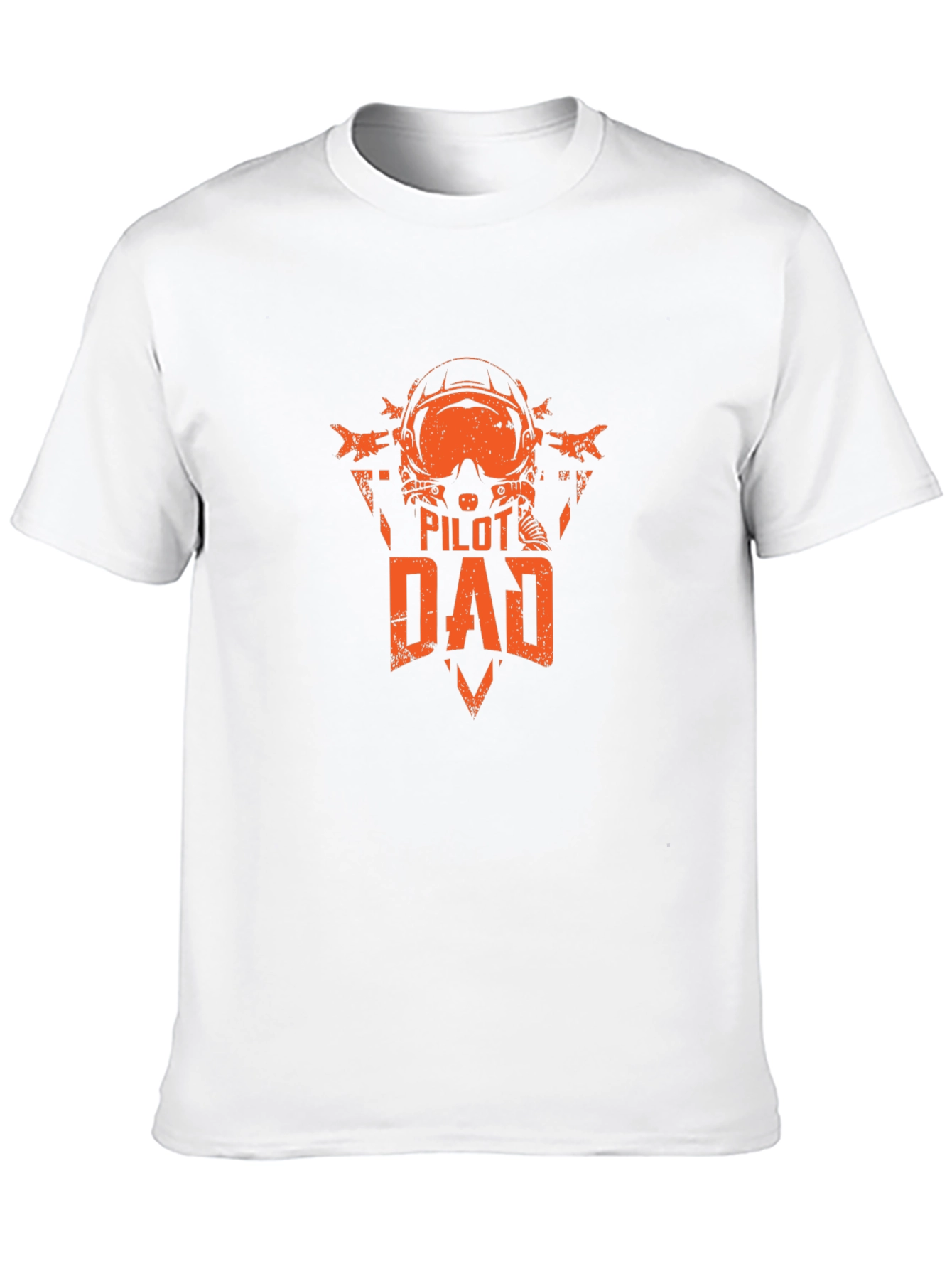 Pilot Dad Graphic T-Shirt - Black