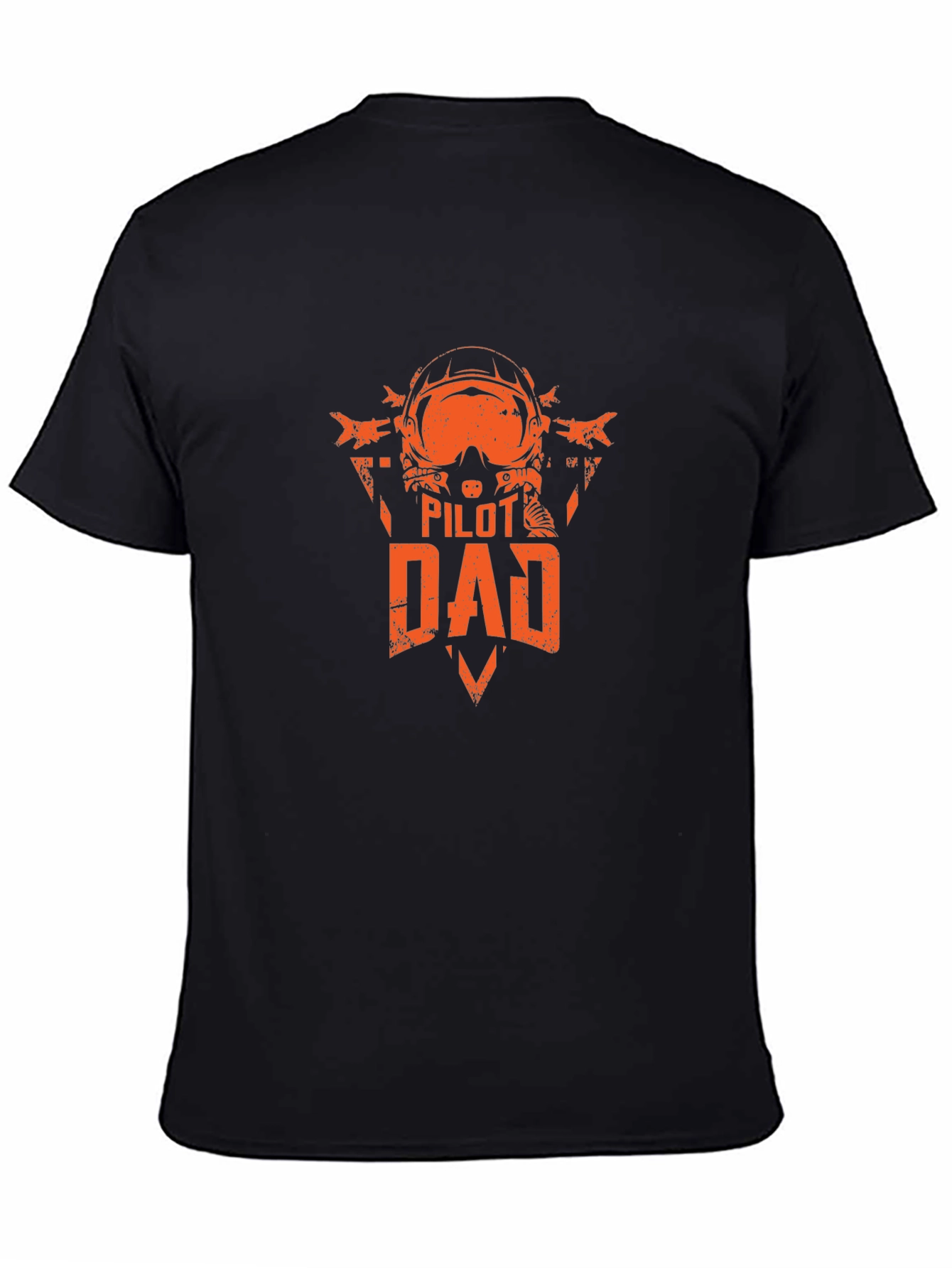Pilot Dad Graphic T-Shirt - Black