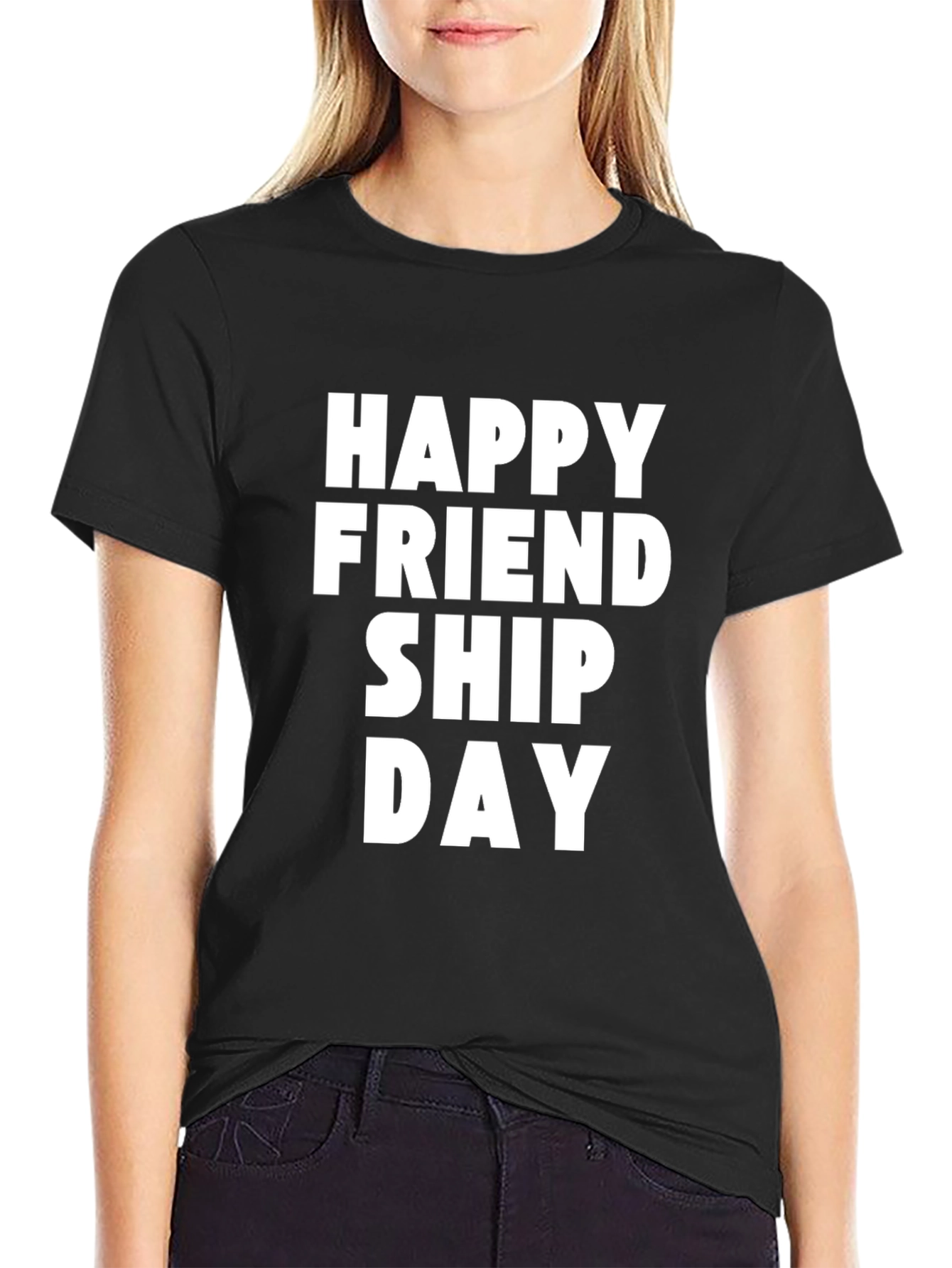 Happy Friendship Day Graphic T-Shirt