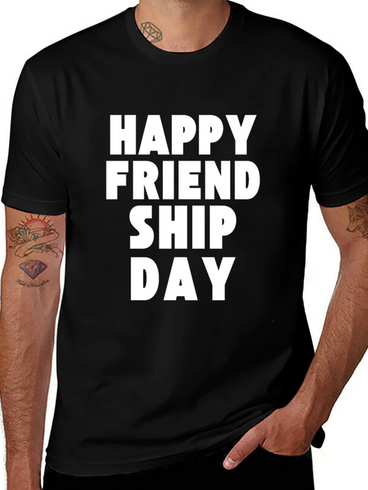 Happy Friendship Day Graphic T-Shirt