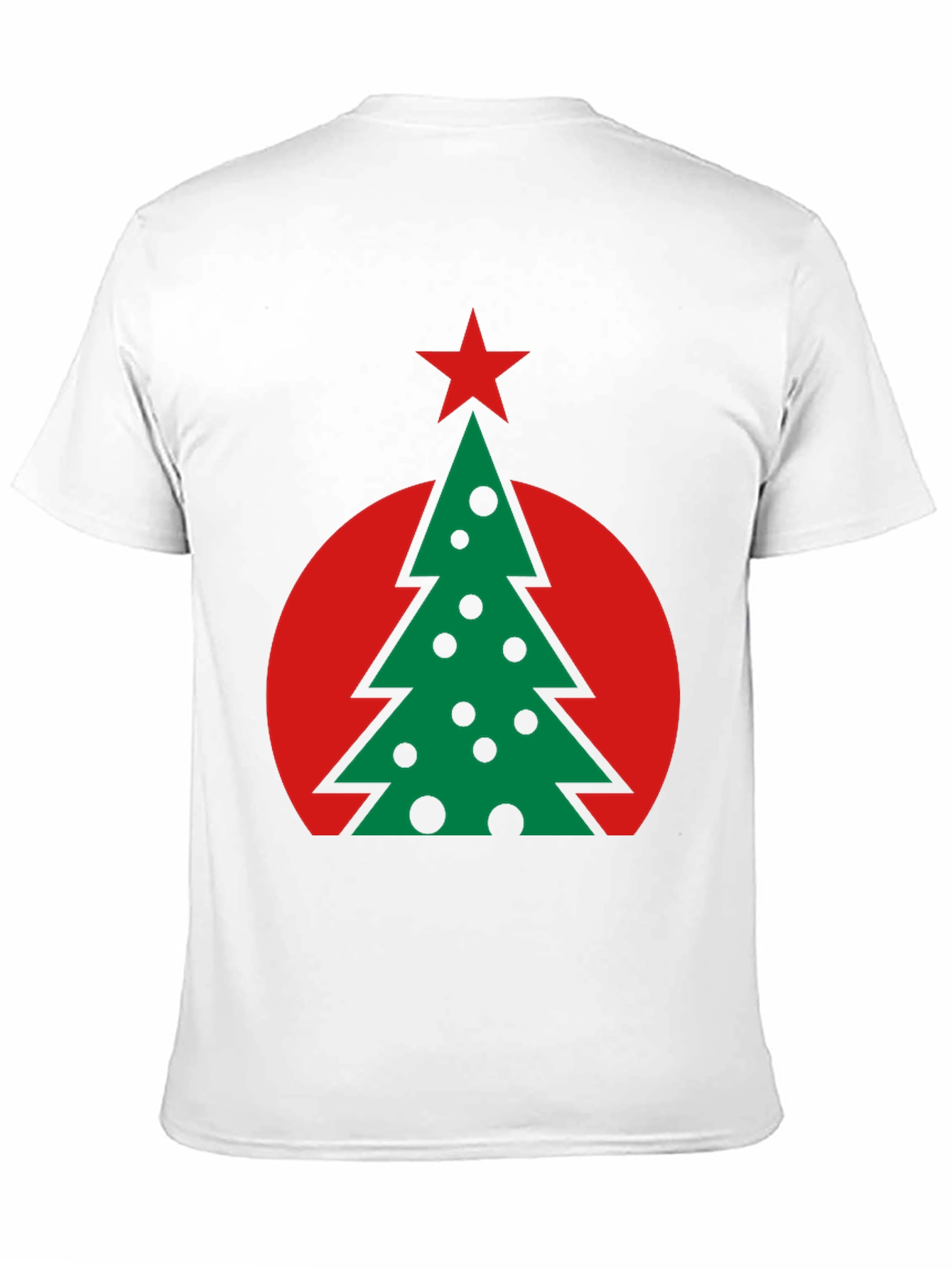 Festive Christmas Tree Graphic Tee - Holiday Style