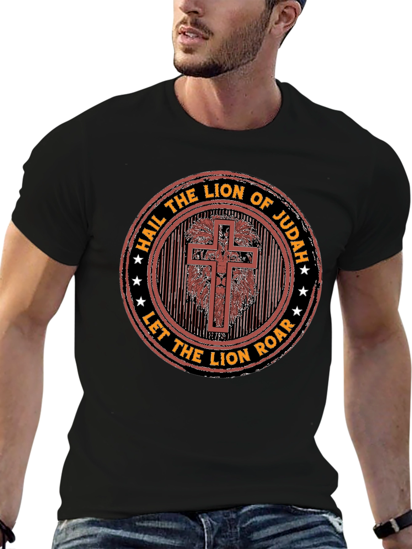 Lion of Judah Graphic Tee - Christian Apparel