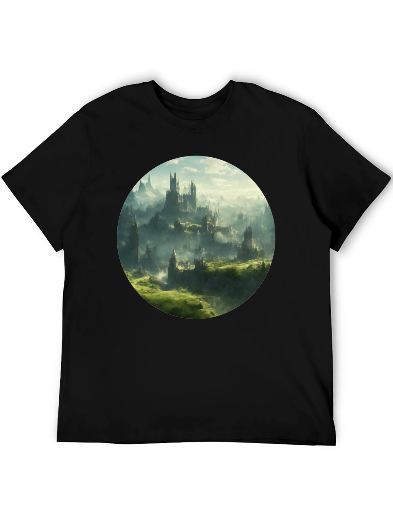 Fantasy Castle Graphic Tee