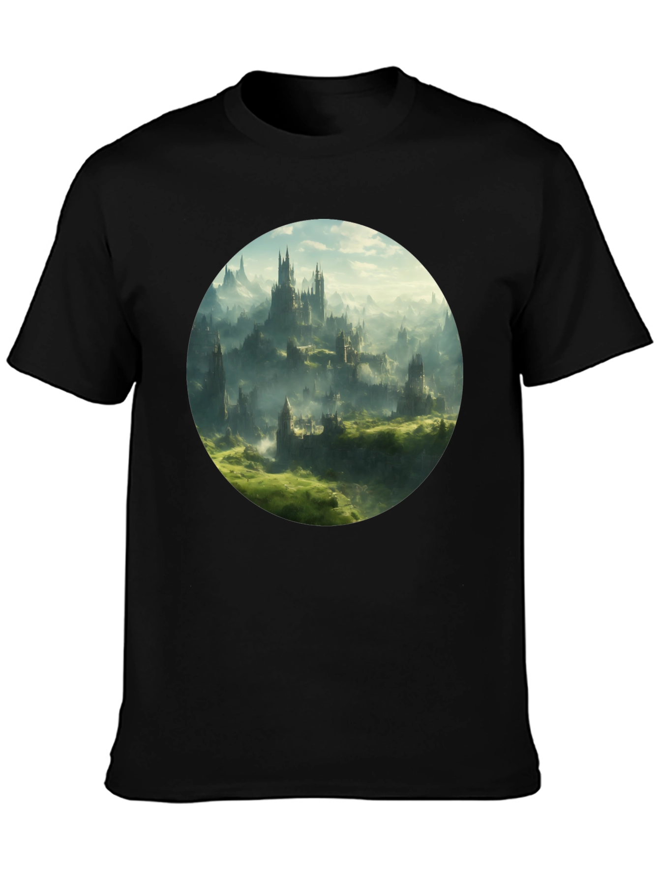 Fantasy Castle Graphic Tee