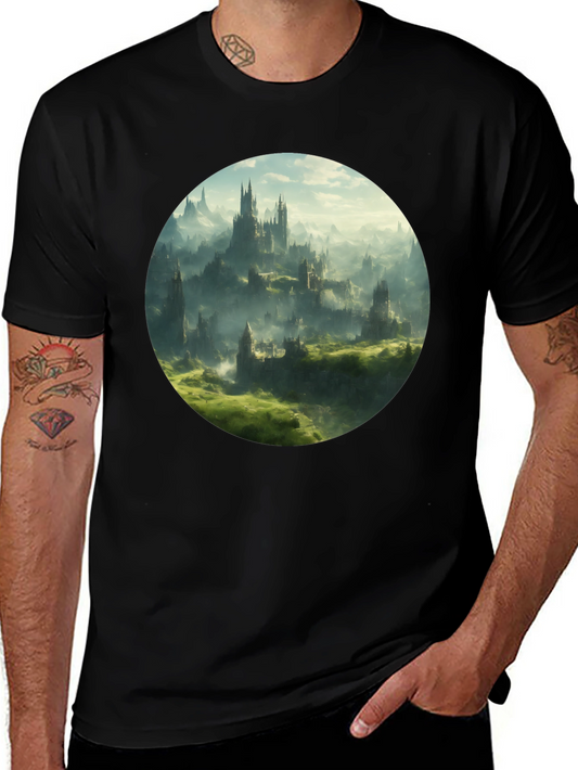 Fantasy Castle Graphic Tee