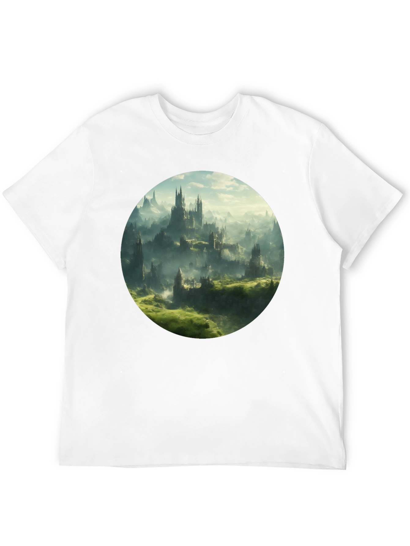 Fantasy Castle Graphic Tee