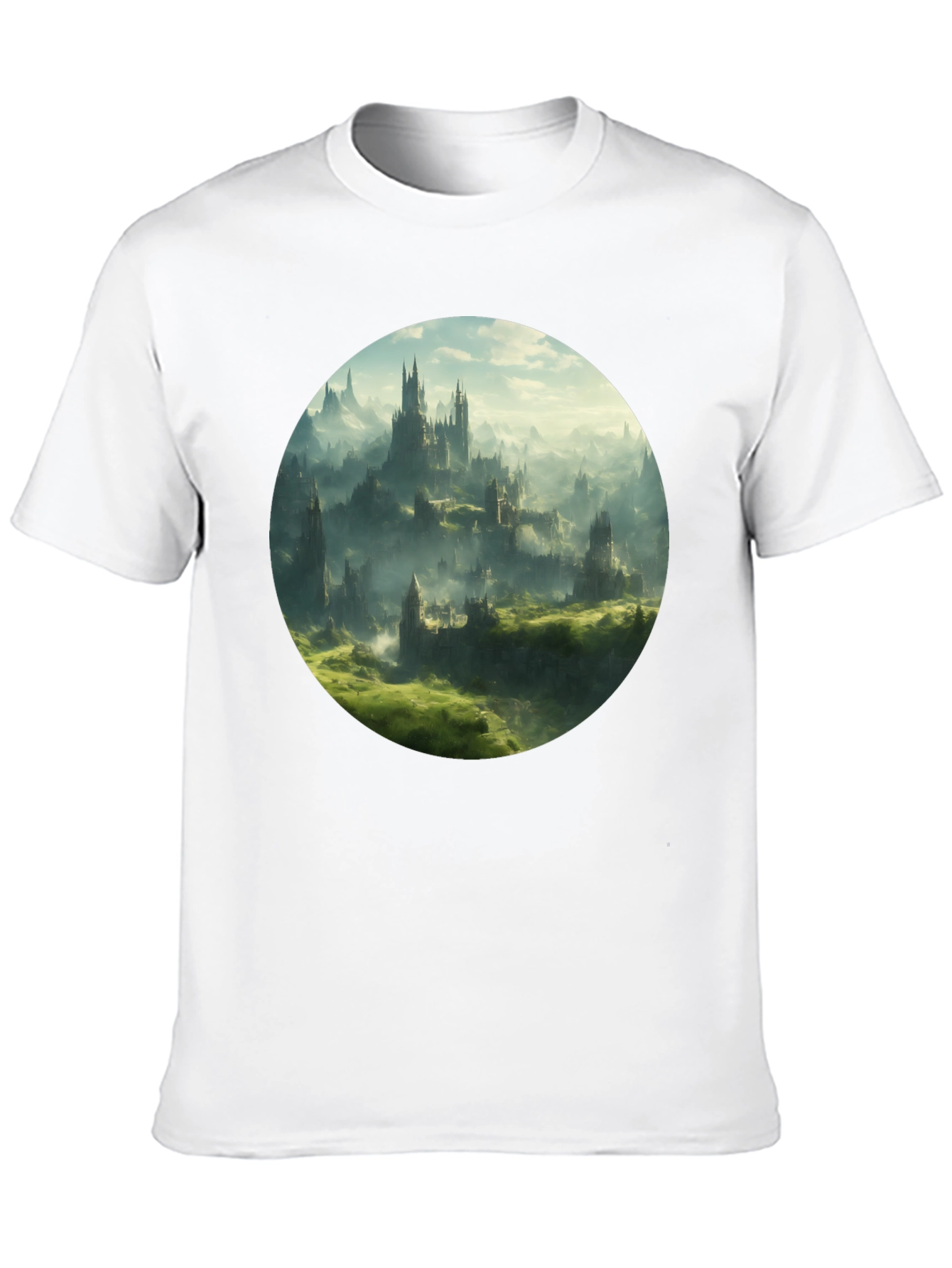 Fantasy Castle Graphic Tee