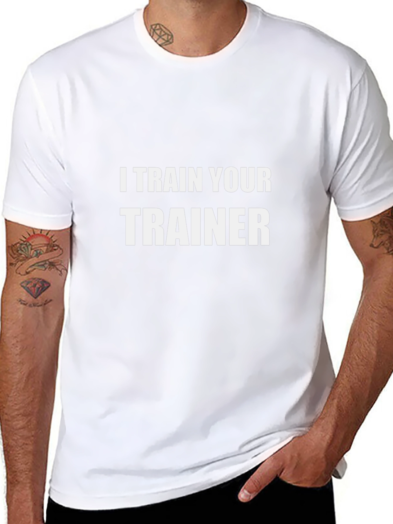 I Train Your Trainer Black T-Shirt