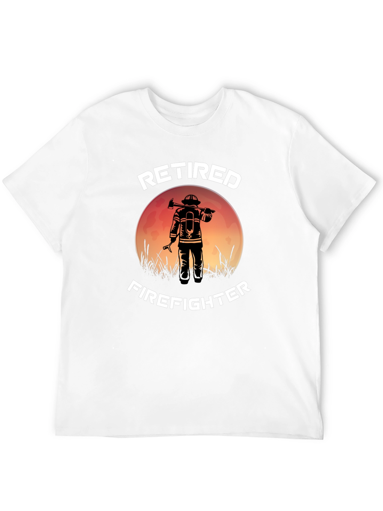 Retired Firefighter Graphic T-Shirt