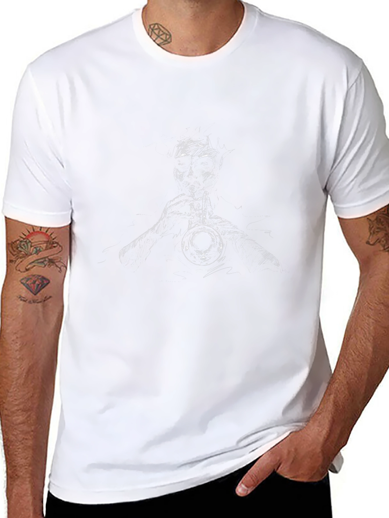 Jazz Trumpet Graphic T-Shirt