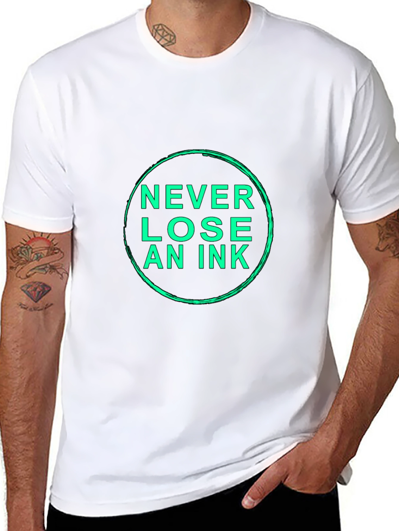 Never Lose An Ink Black T-Shirt