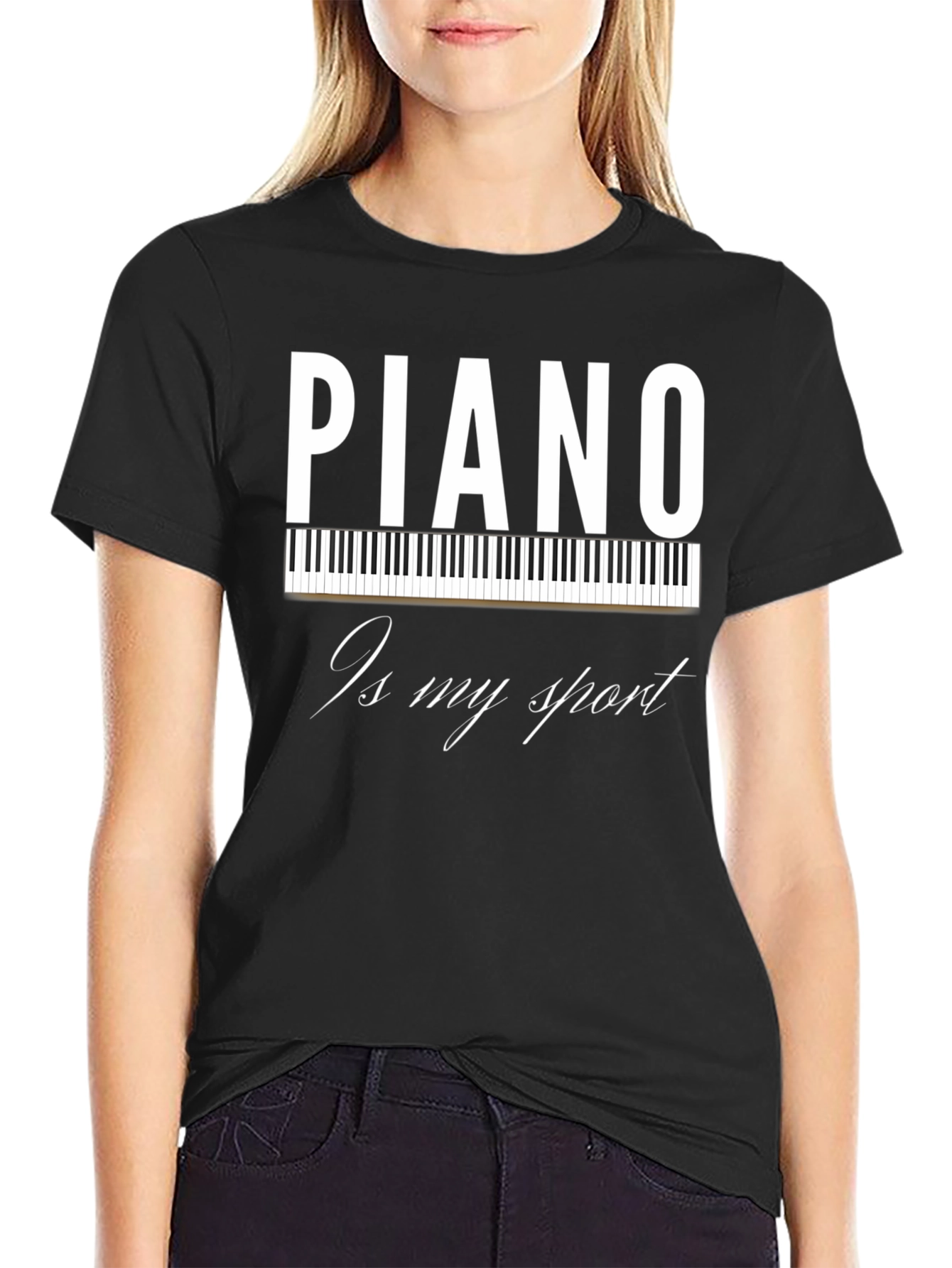 Piano Is My Sport T-Shirt - Musician Tee