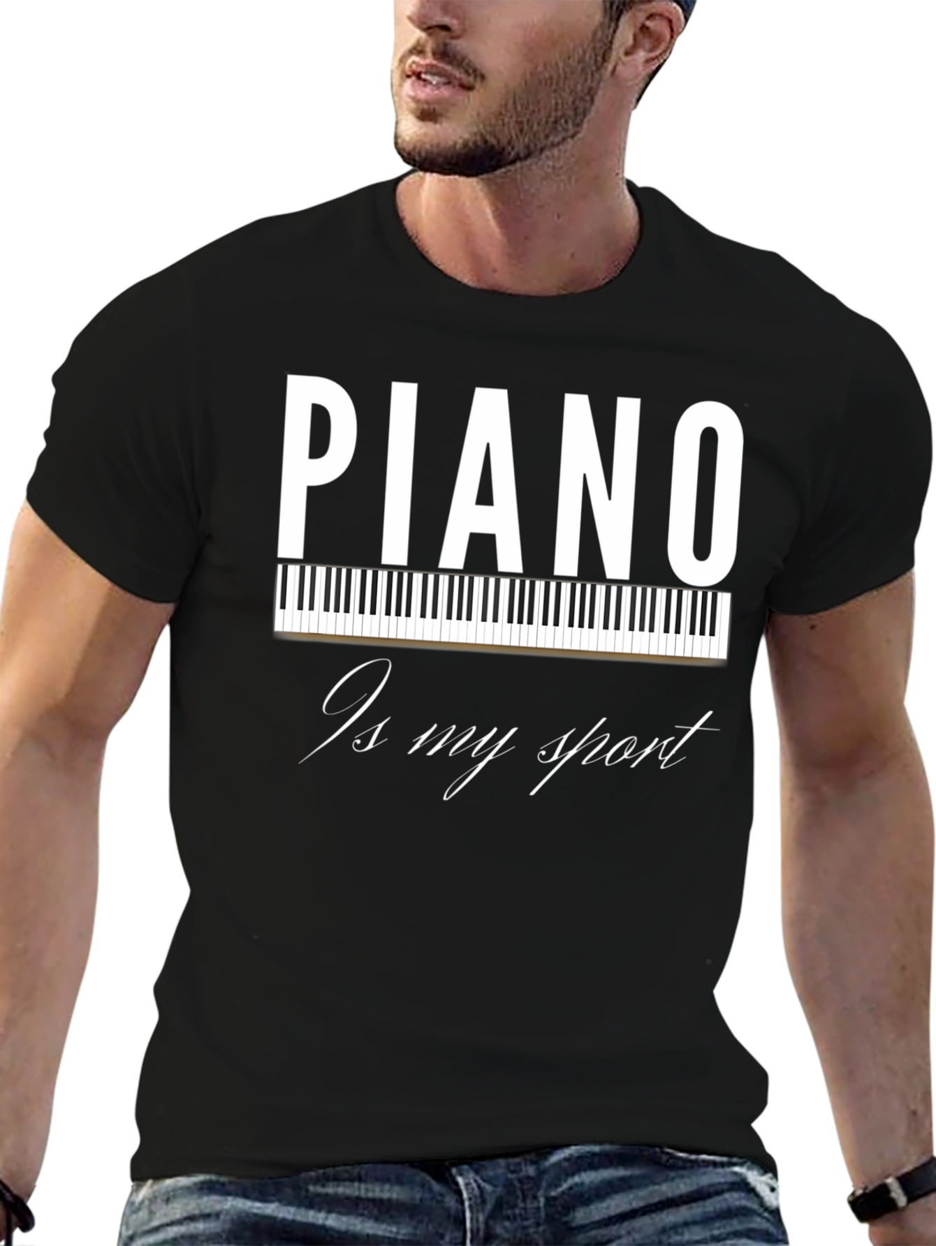 Piano Is My Sport T-Shirt - Musician Tee