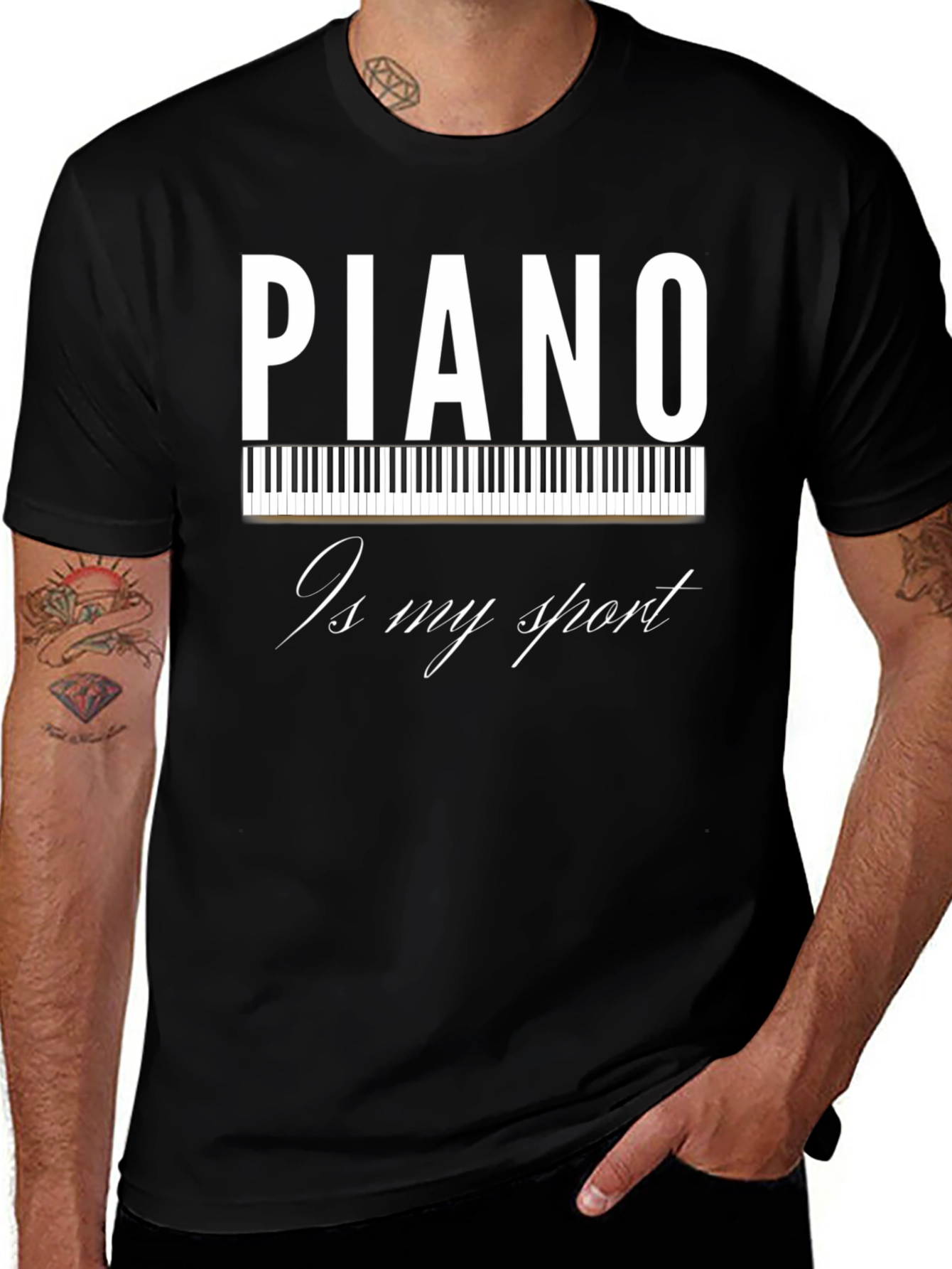 Piano Is My Sport T-Shirt - Musician Tee