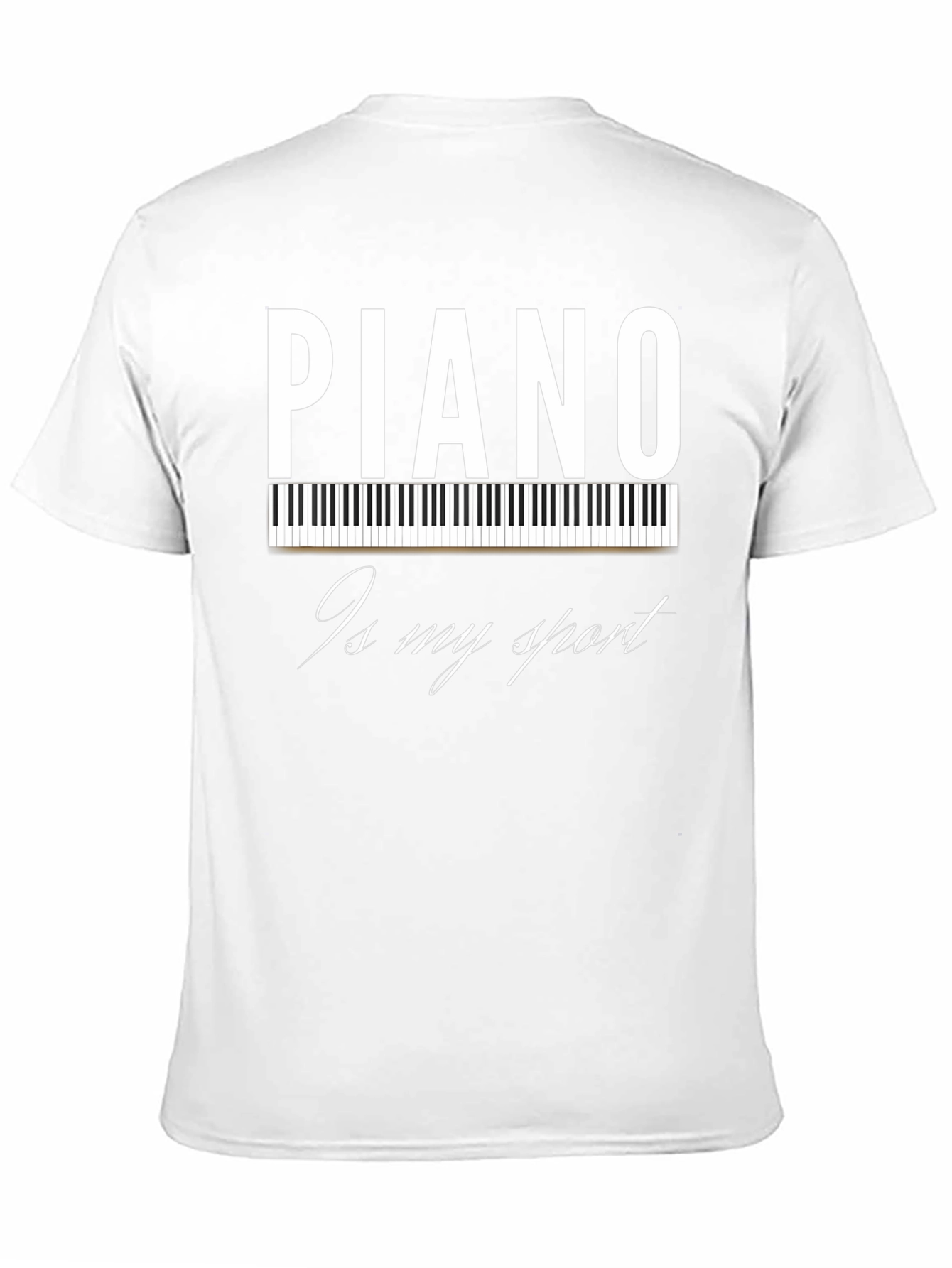 Piano Is My Sport T-Shirt - Musician Tee