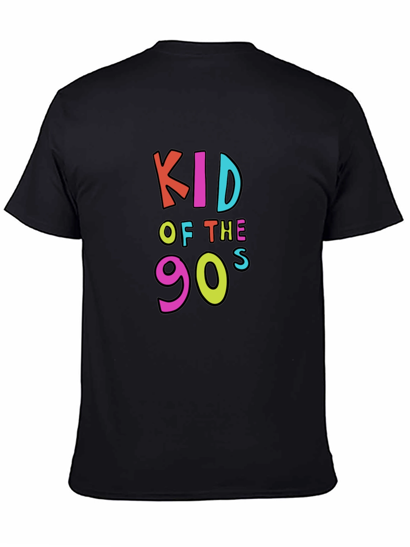 Kid of the 90s Black T-Shirt