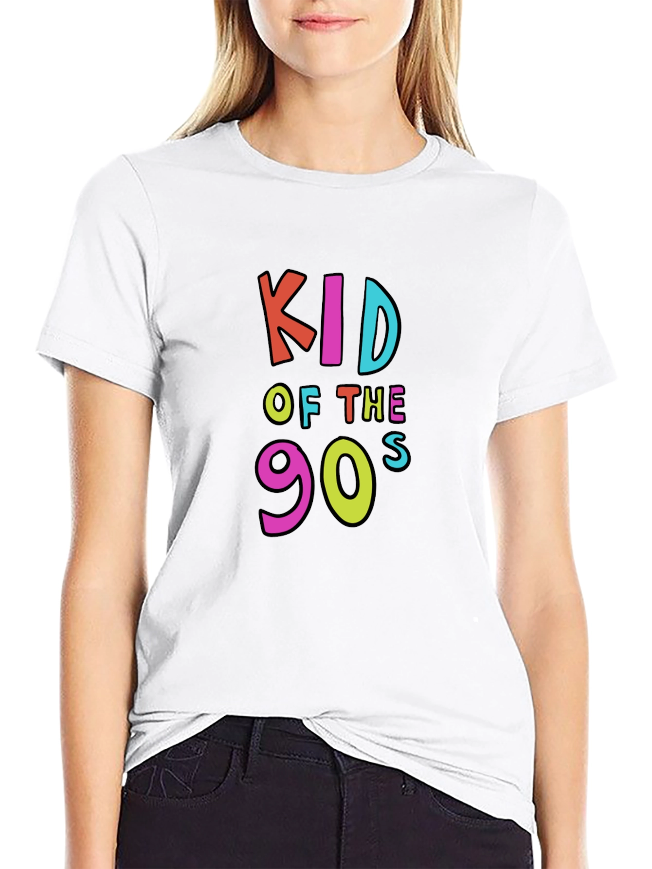 Kid of the 90s Black T-Shirt