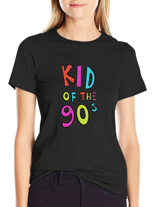 Kid of the 90s Black T-Shirt