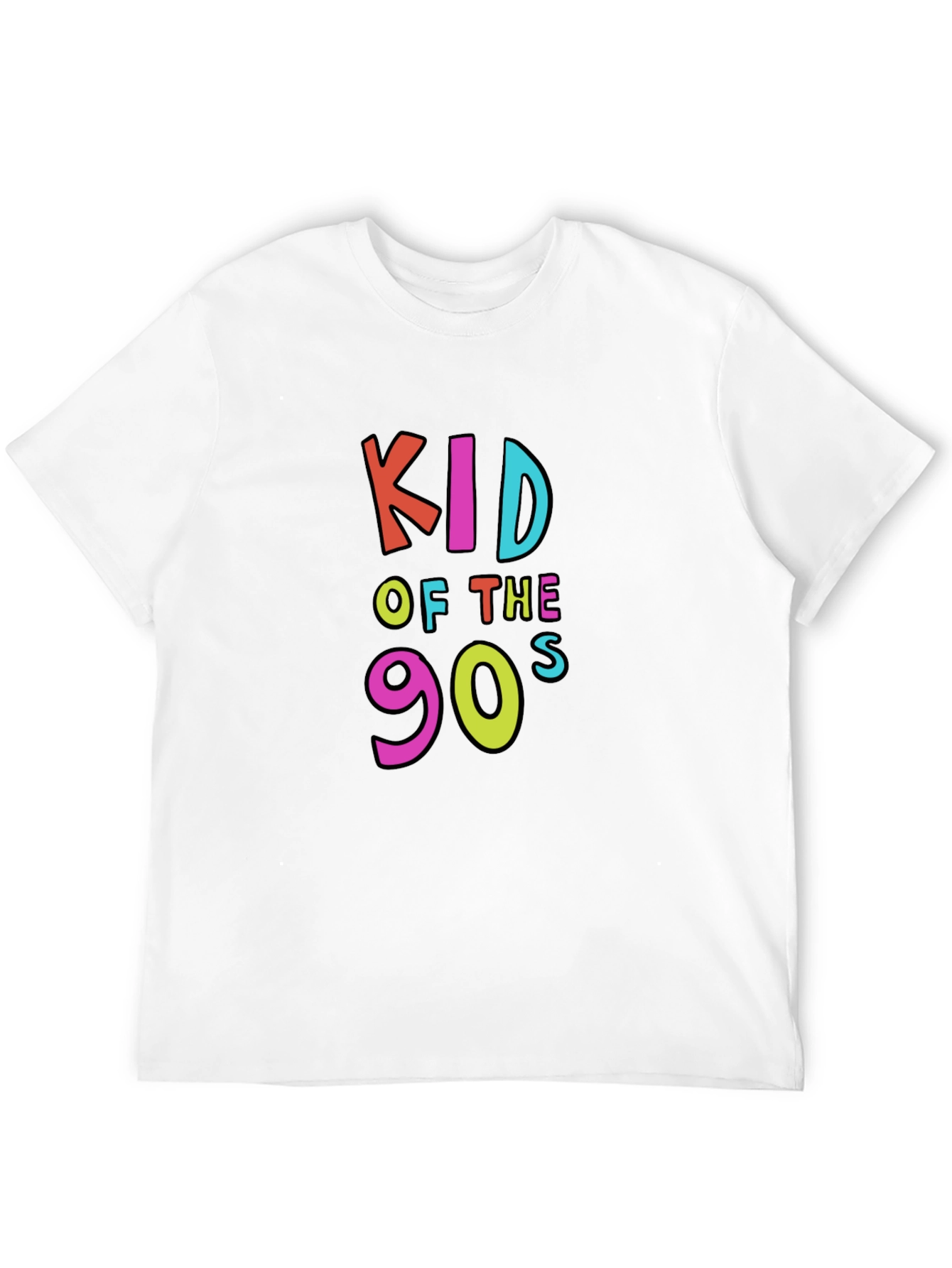 Kid of the 90s Black T-Shirt