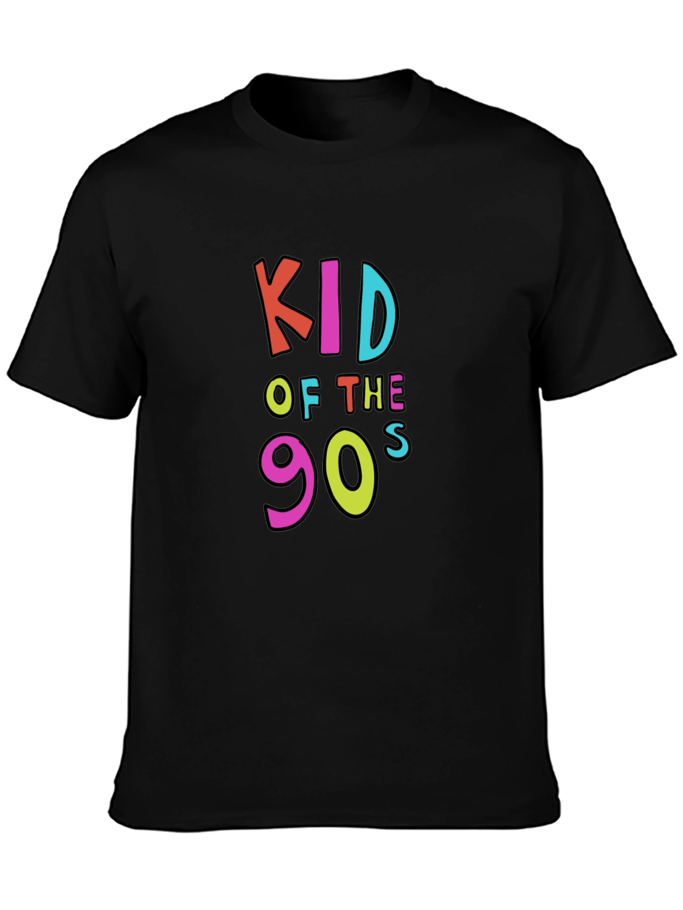 Kid of the 90s Black T-Shirt