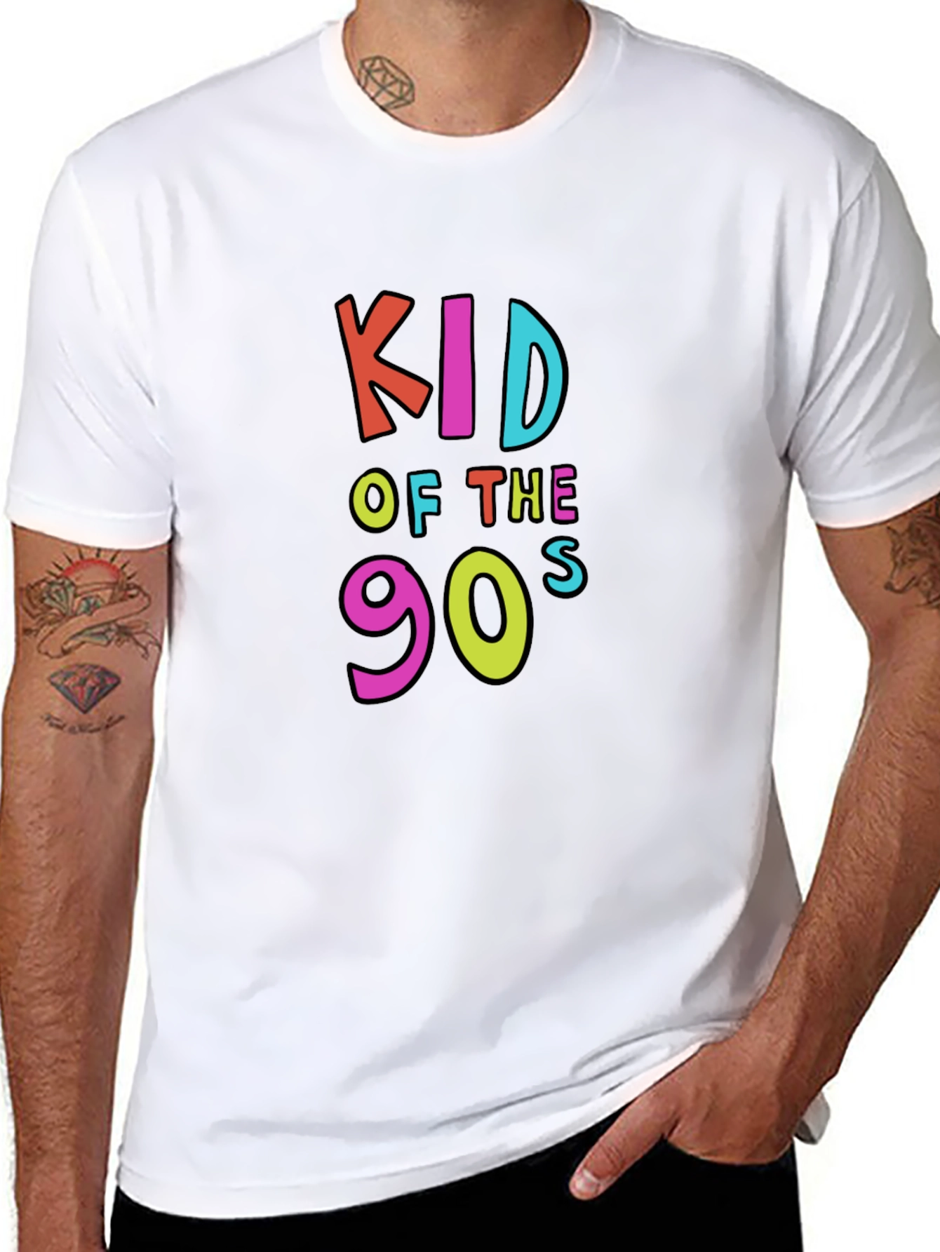 Kid of the 90s Black T-Shirt