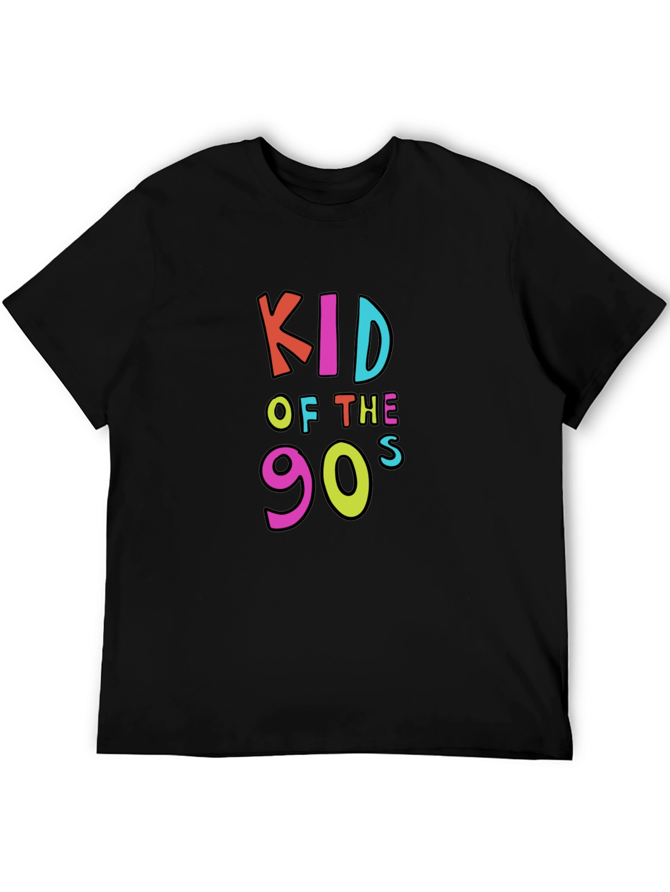 Kid of the 90s Black T-Shirt