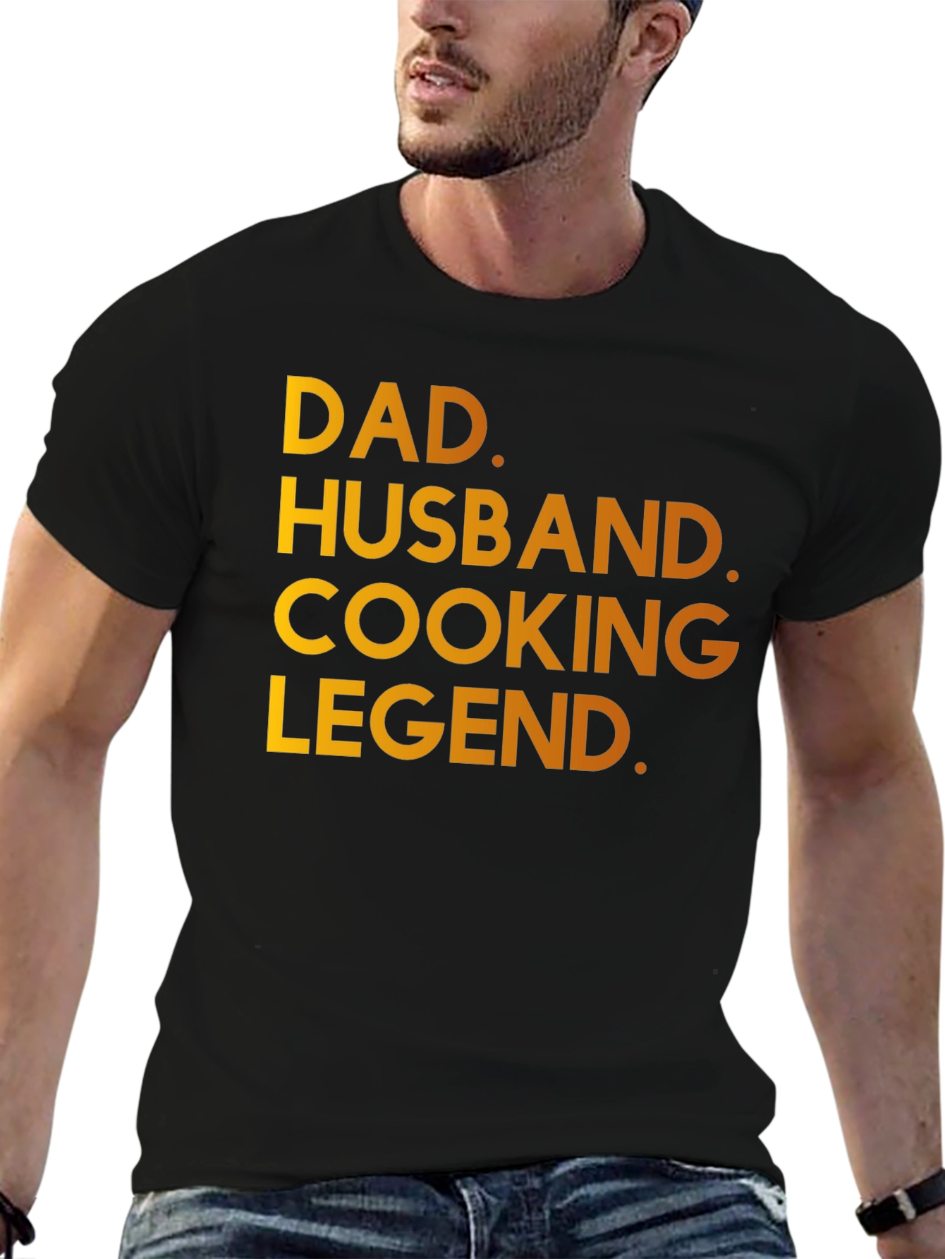 Dad Husband Cooking Legend T-Shirt