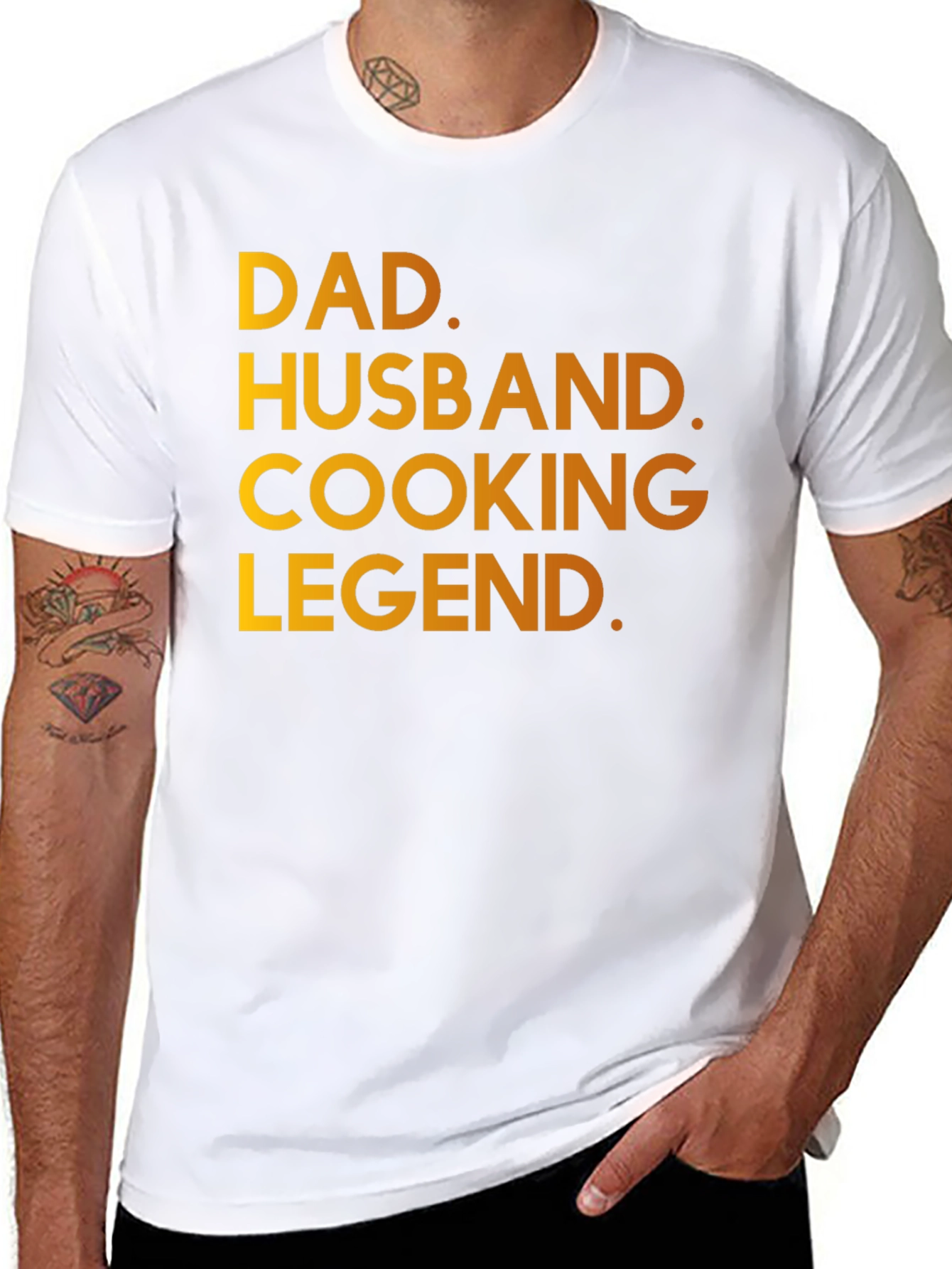 Dad Husband Cooking Legend T-Shirt
