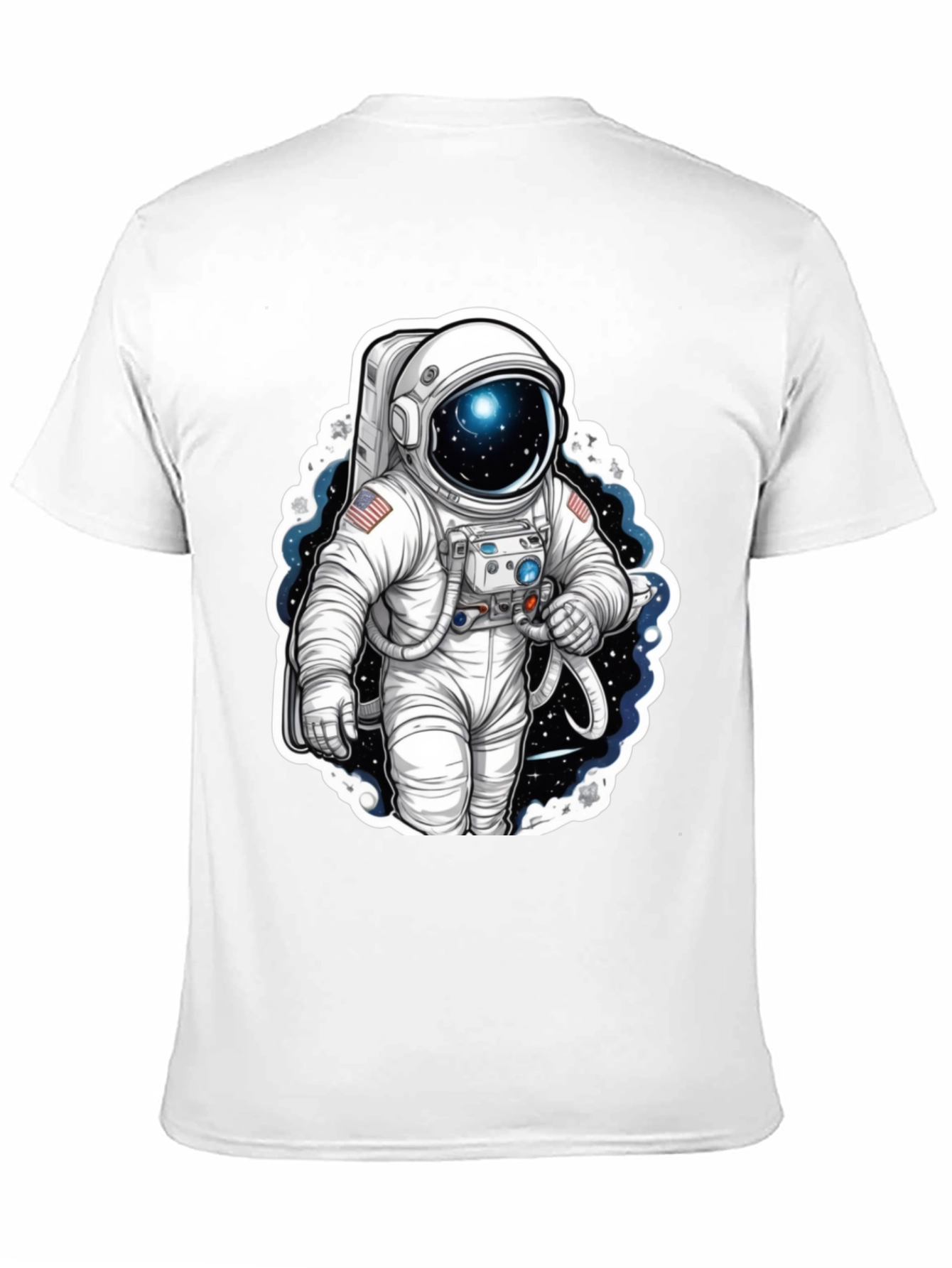 Astronaut Graphic Tee - Space Explorer Shirt