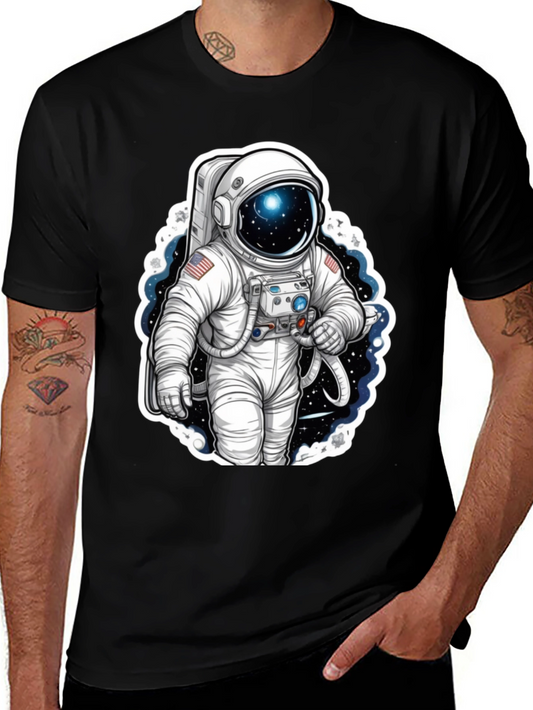 Astronaut Graphic Tee - Space Explorer Shirt