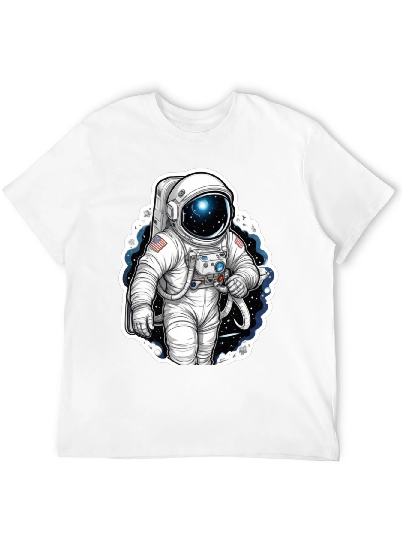 Astronaut Graphic Tee - Space Explorer Shirt