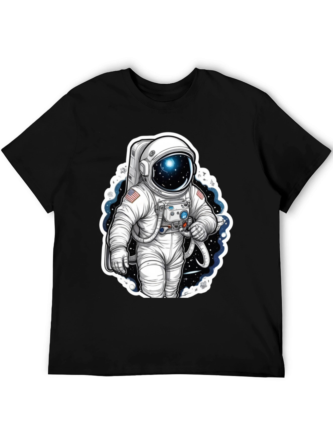Astronaut Graphic Tee - Space Explorer Shirt