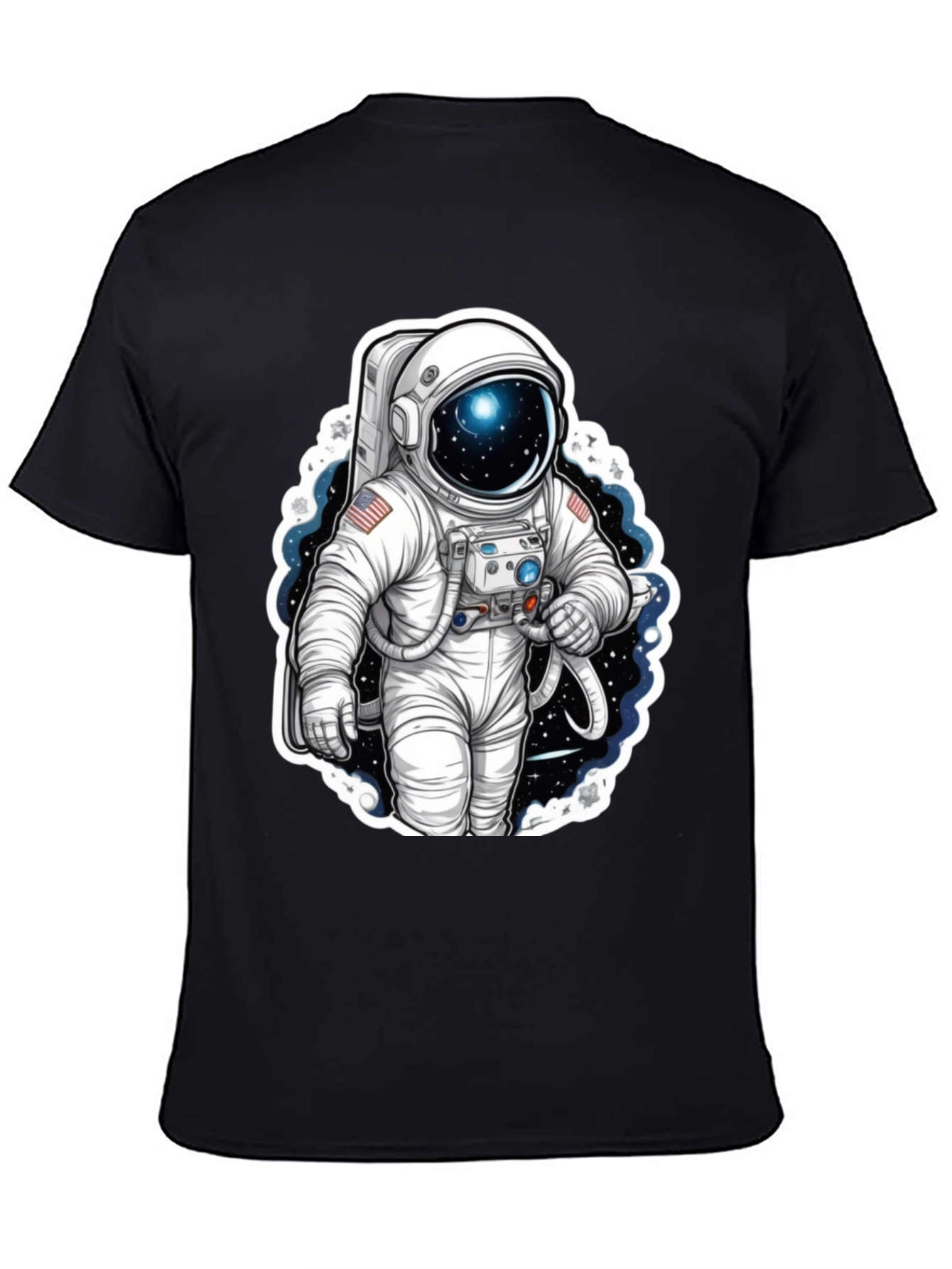Astronaut Graphic Tee - Space Explorer Shirt